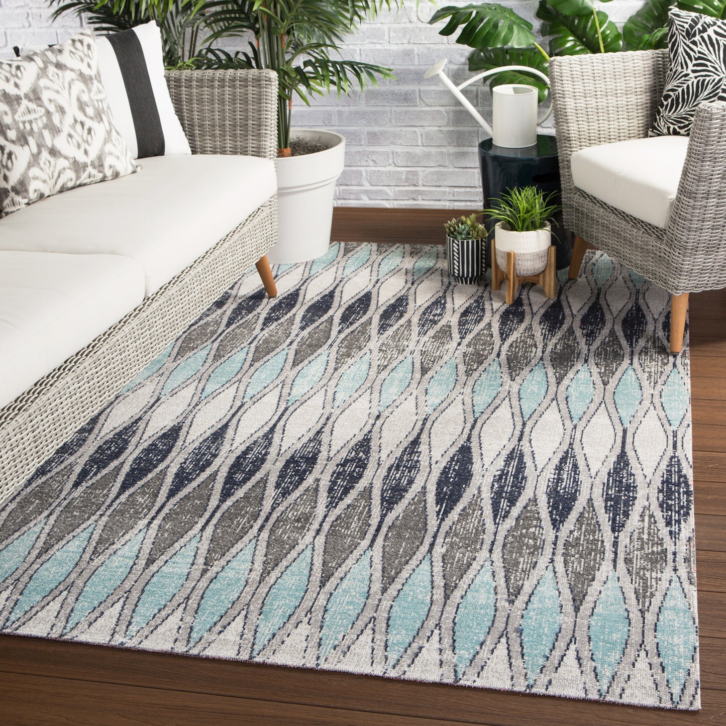 Polaris Norwich Machine Made Synthetic Blend Outdoor Area Rug From Jaipur Living