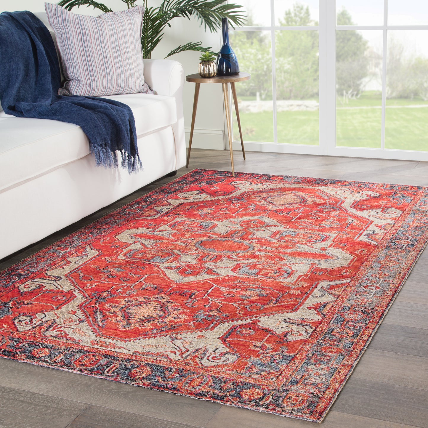 Polaris Leighton Machine Made Synthetic Blend Outdoor Area Rug From Jaipur Living