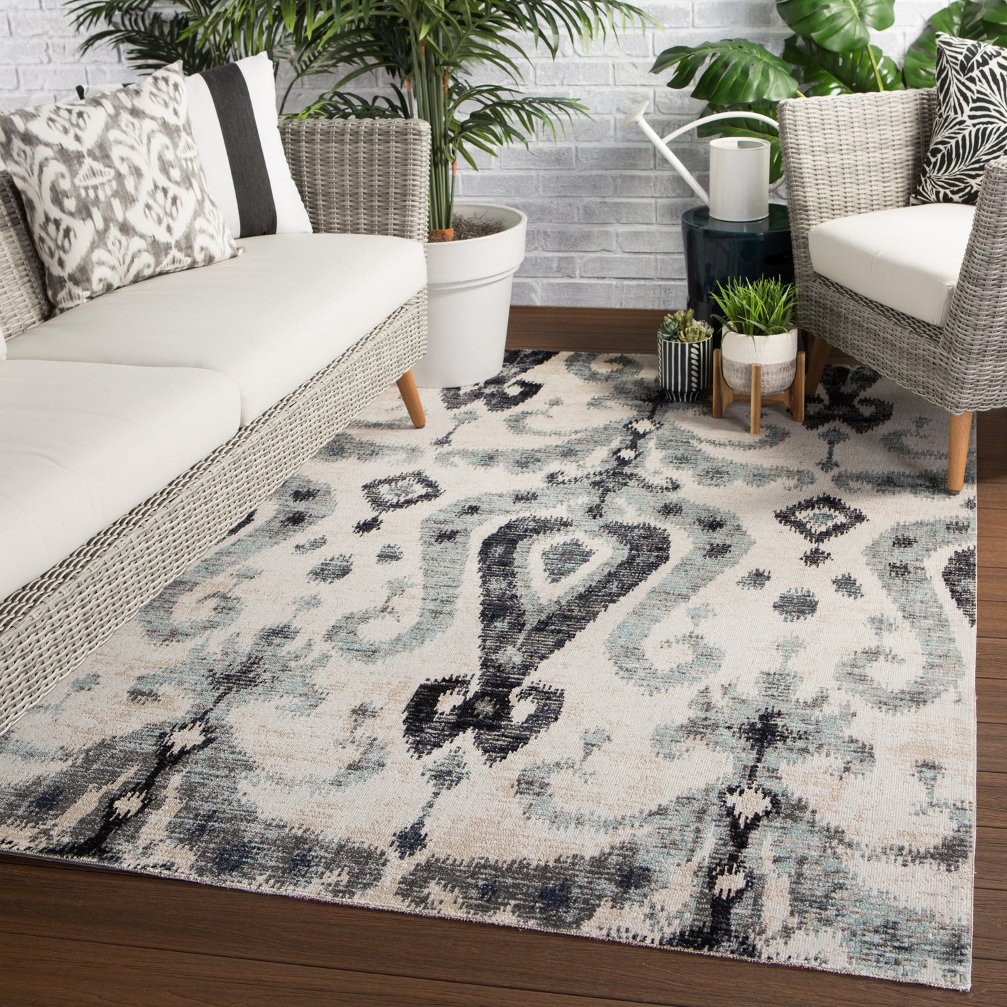 Polaris Zenith Machine Made Synthetic Blend Outdoor Area Rug From Jaipur Living