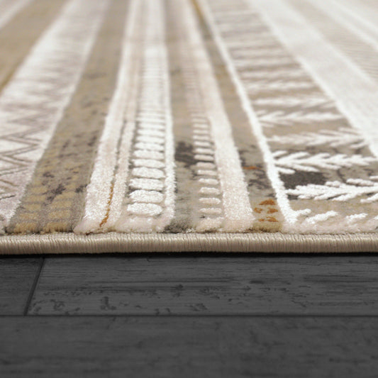 Dynamic Rugs RUBY 2182 Ivory/Taupe/Grey Area Rug