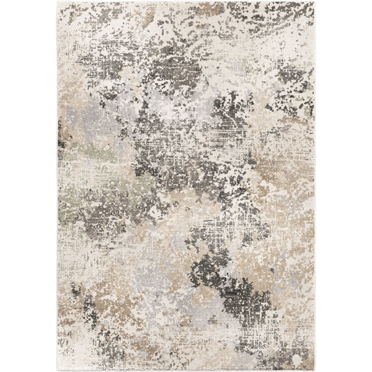 Riverstone Digital Stream Synthetic Blend Indoor Area Rug by Orian Rugs