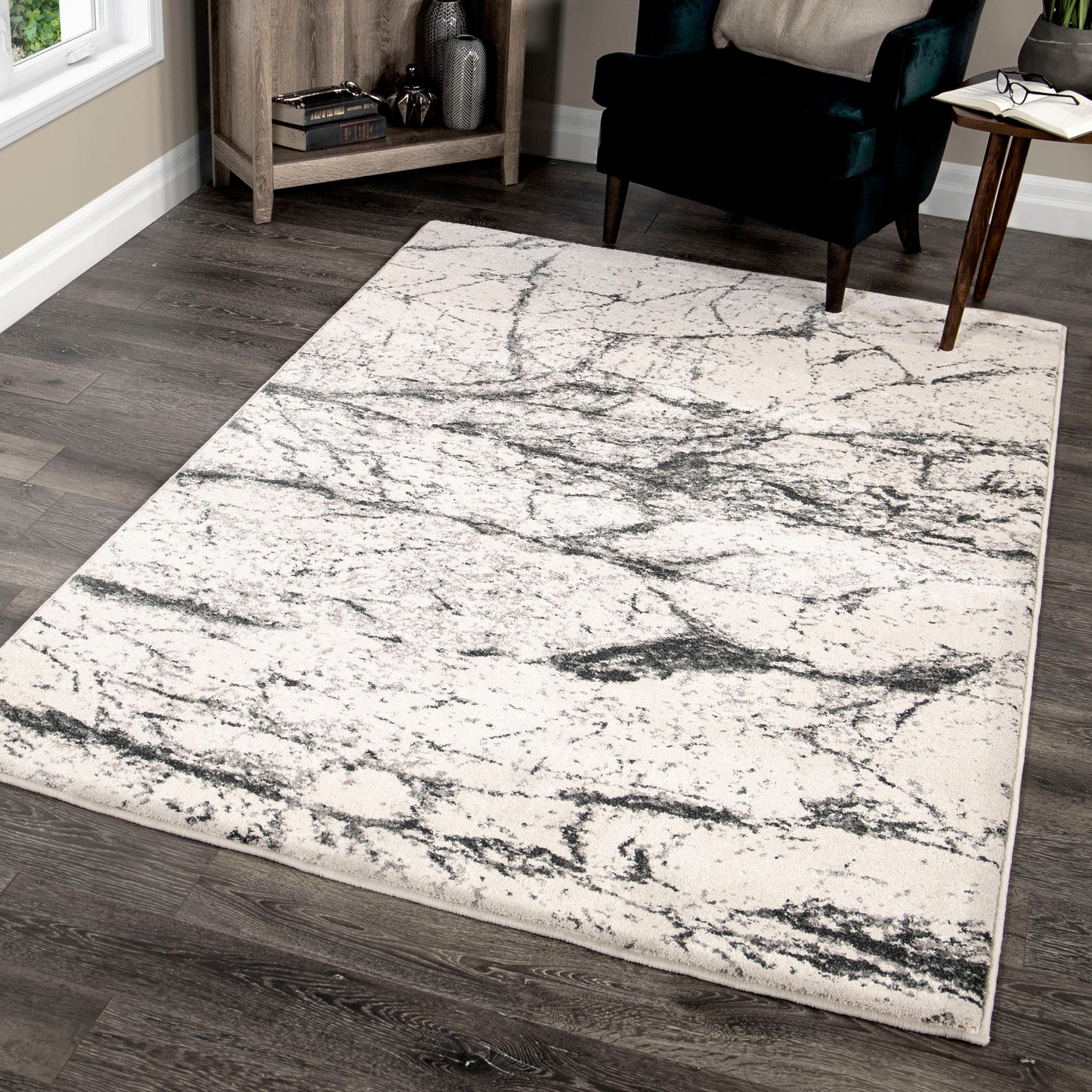Riverstone Marble Hill Synthetic Blend Indoor Area Rug by Orian Rugs