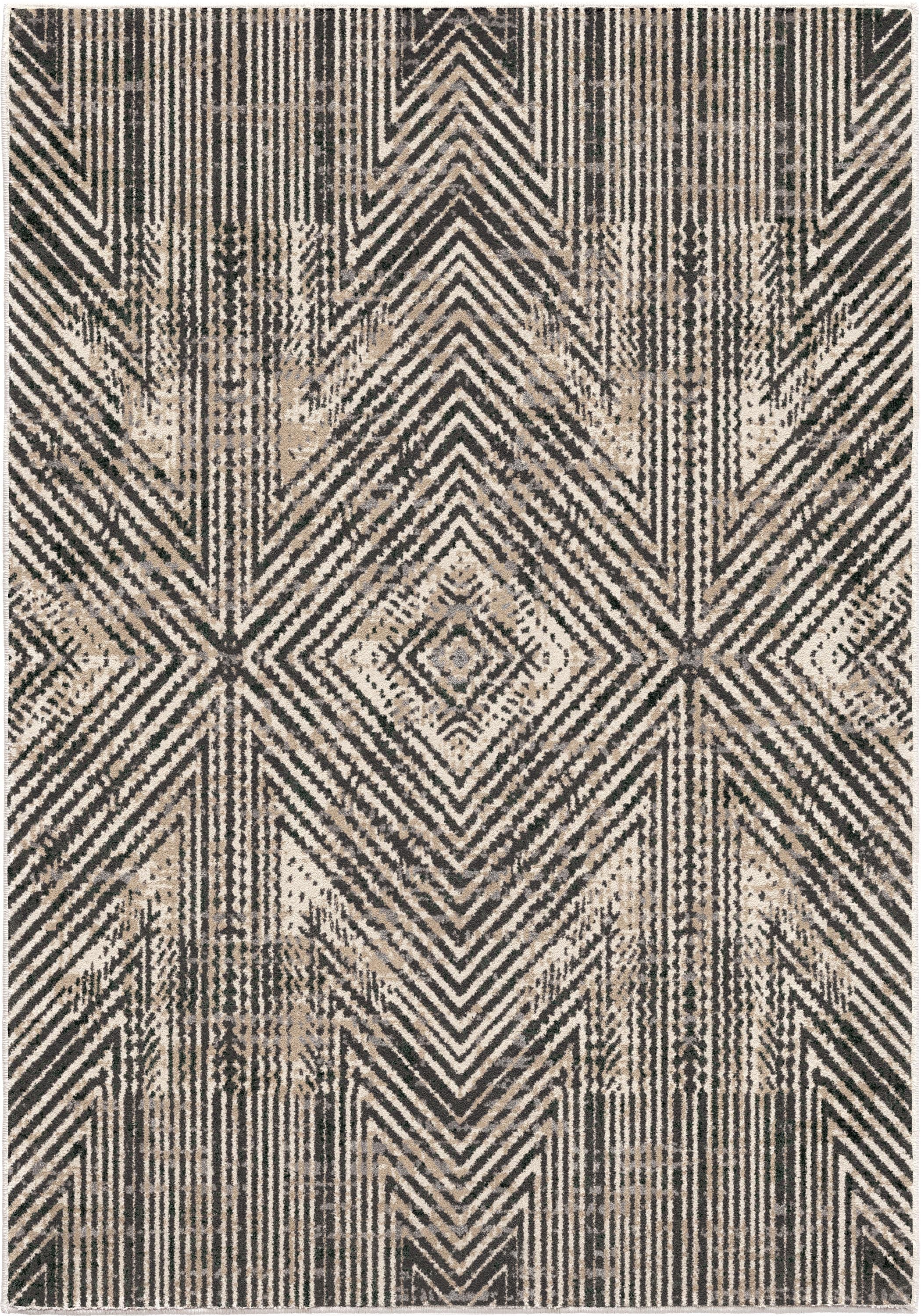 Round Orian Rugs Riverstone Zero In Synthetic Blend Indoor Area Rug by Orian Rugs – The ...