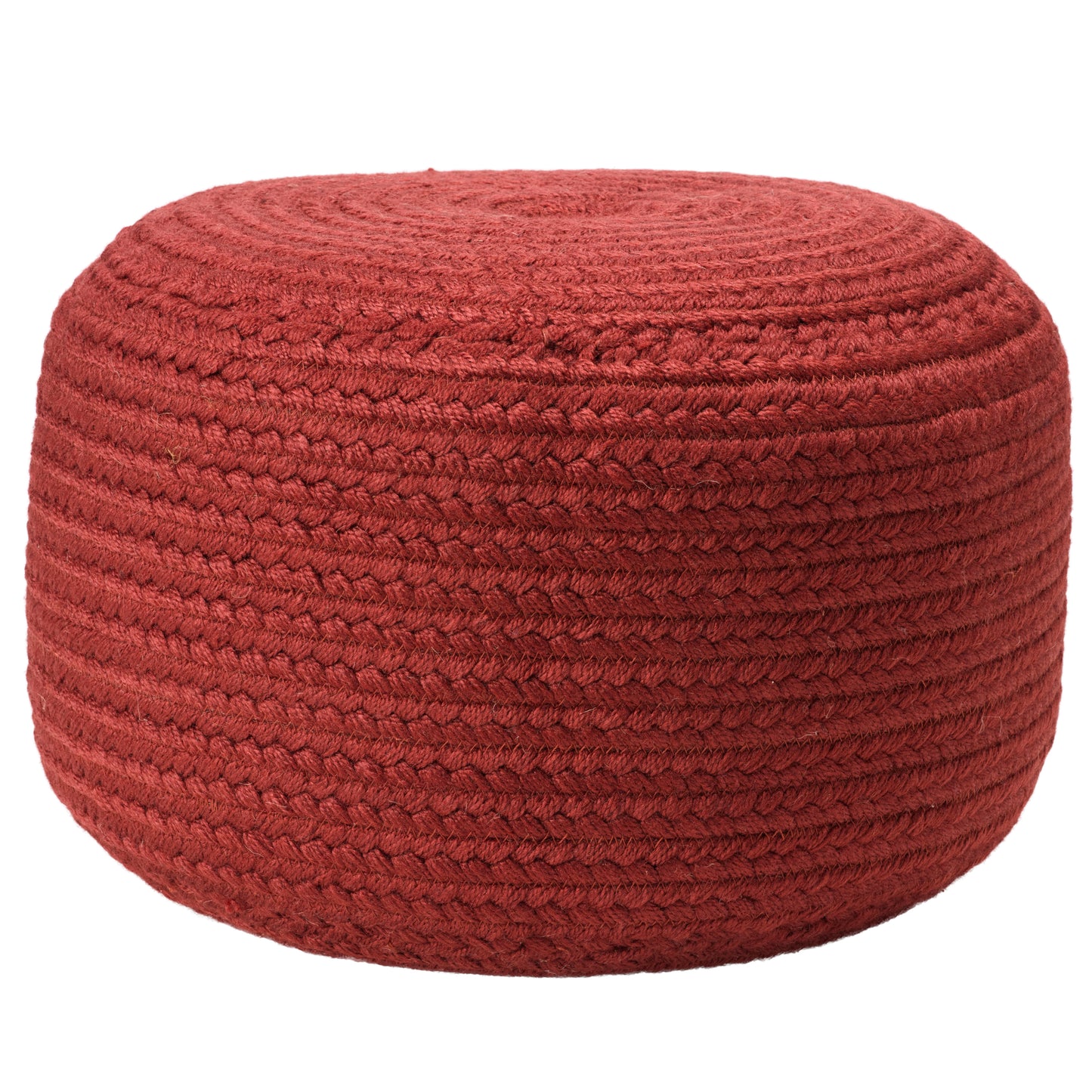 Saba Solar Santa Rosa Handmade Synthetic Blend Outdoor Pouf From Vibe by Jaipur Living