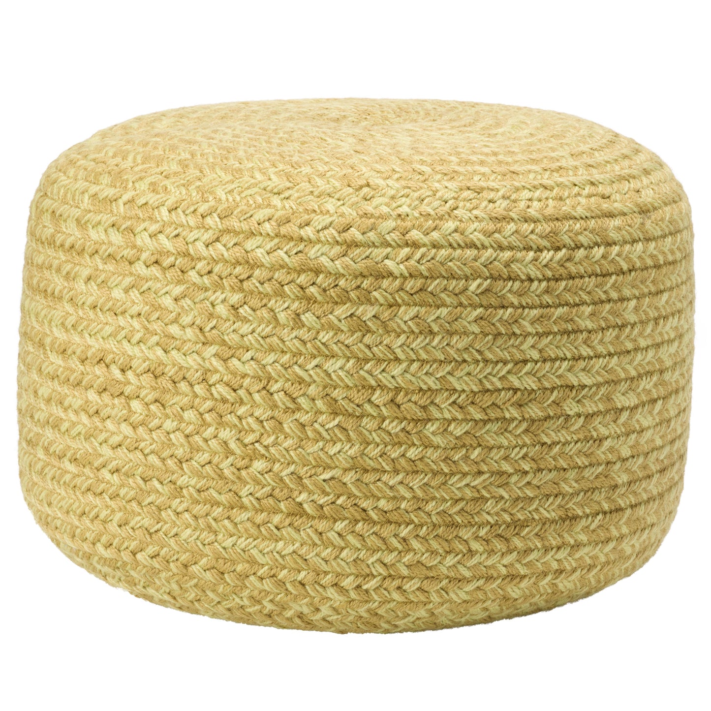 Saba Solar Grayton Handmade Synthetic Blend Outdoor Pouf From Vibe by Jaipur Living