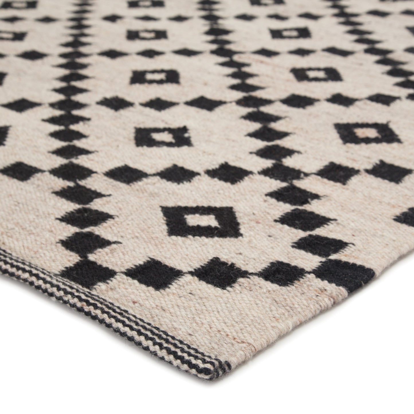 Scandinavia Nordic Croix Handmade Wool Indoor Area Rug From Jaipur Living