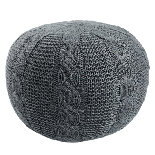 Sitka Millie Machine Made Synthetic Blend Indoor Pouf From Vibe by Jaipur Living