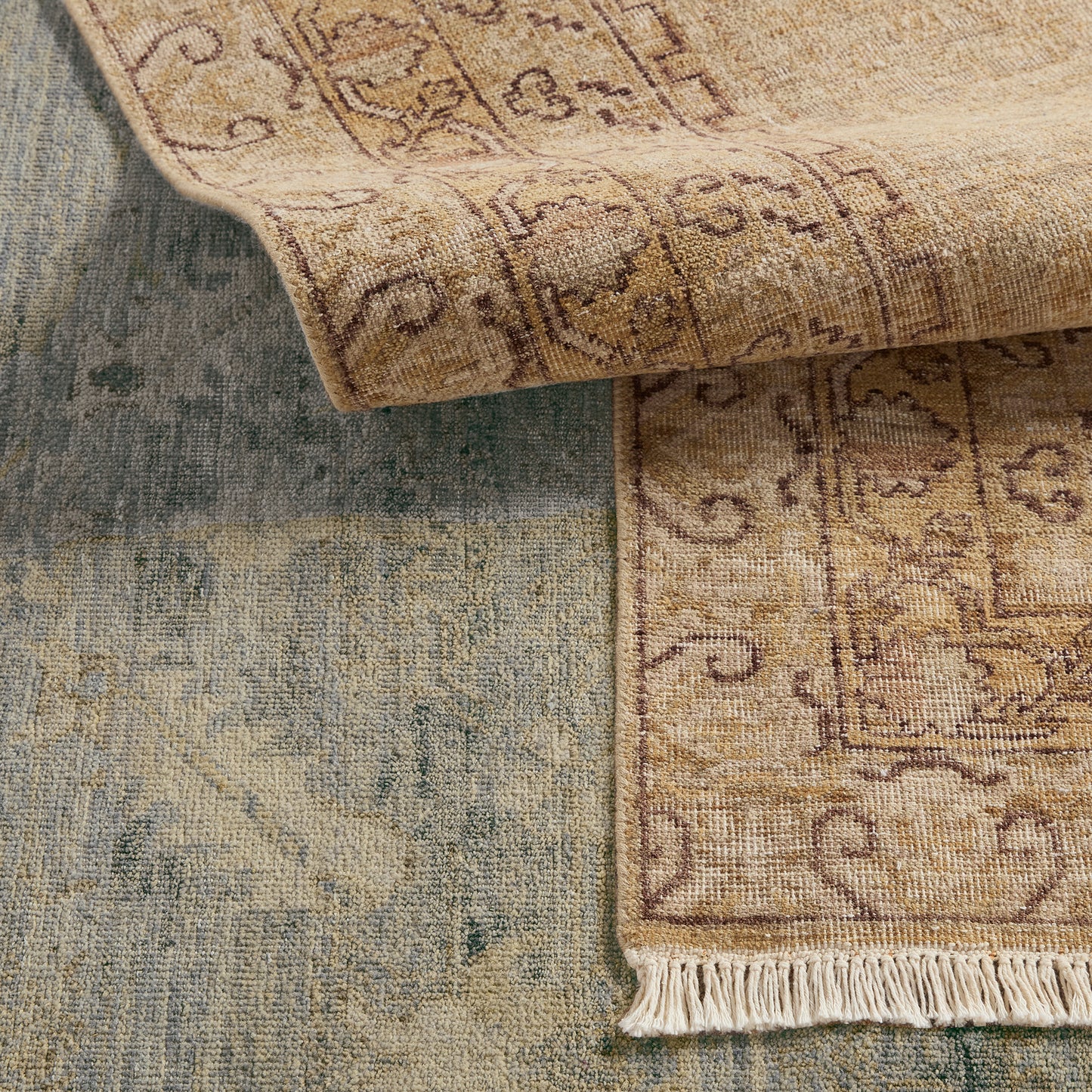 Someplace In Time Valerius Handmade Wool Indoor Area Rug From Designer Edit
