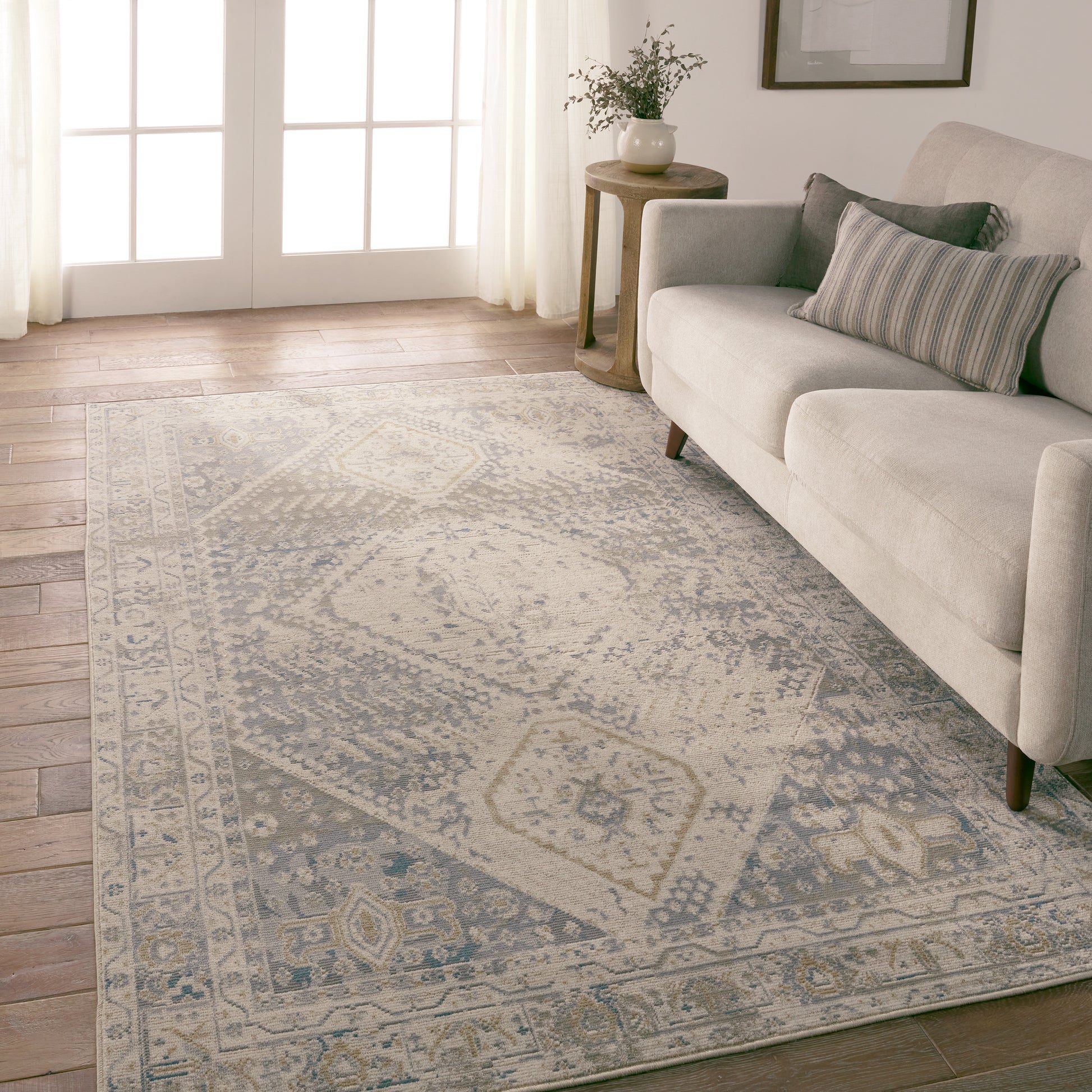 Swoon Rush Machine Made Synthetic Blend Outdoor Area Rug From Vibe by Jaipur Living | Area Rug