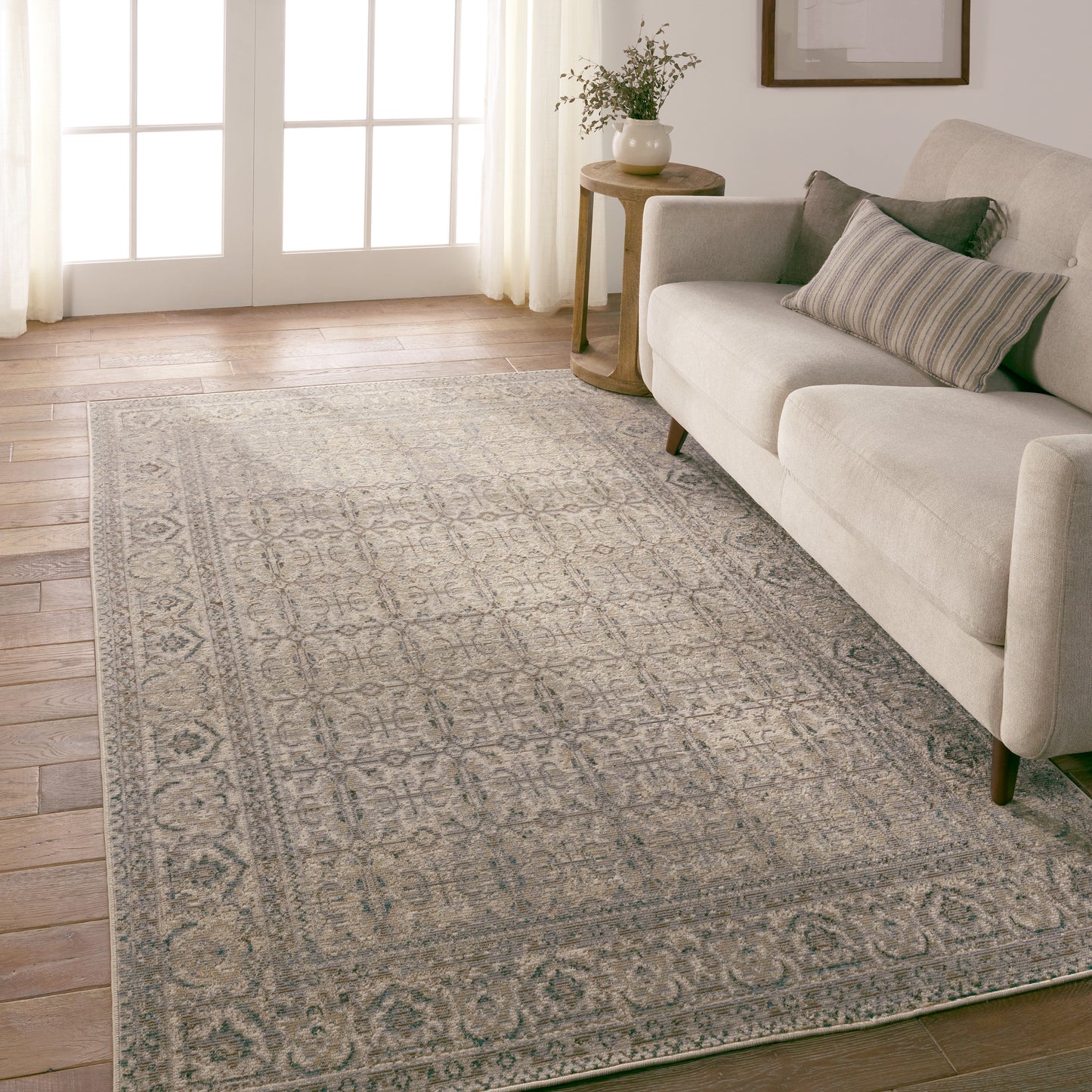 Swoon Olivine Machine Made Synthetic Blend Outdoor Area Rug From Vibe by Jaipur Living