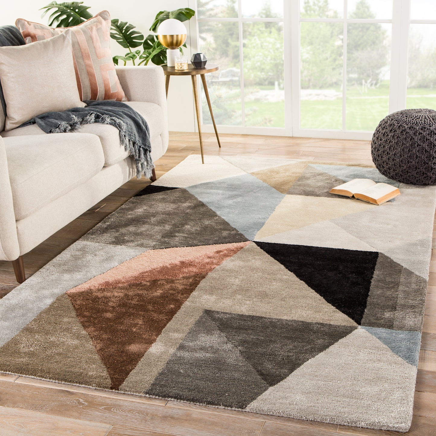 Syntax Scalene Handmade Synthetic Blend Indoor Area Rug From Jaipur Living