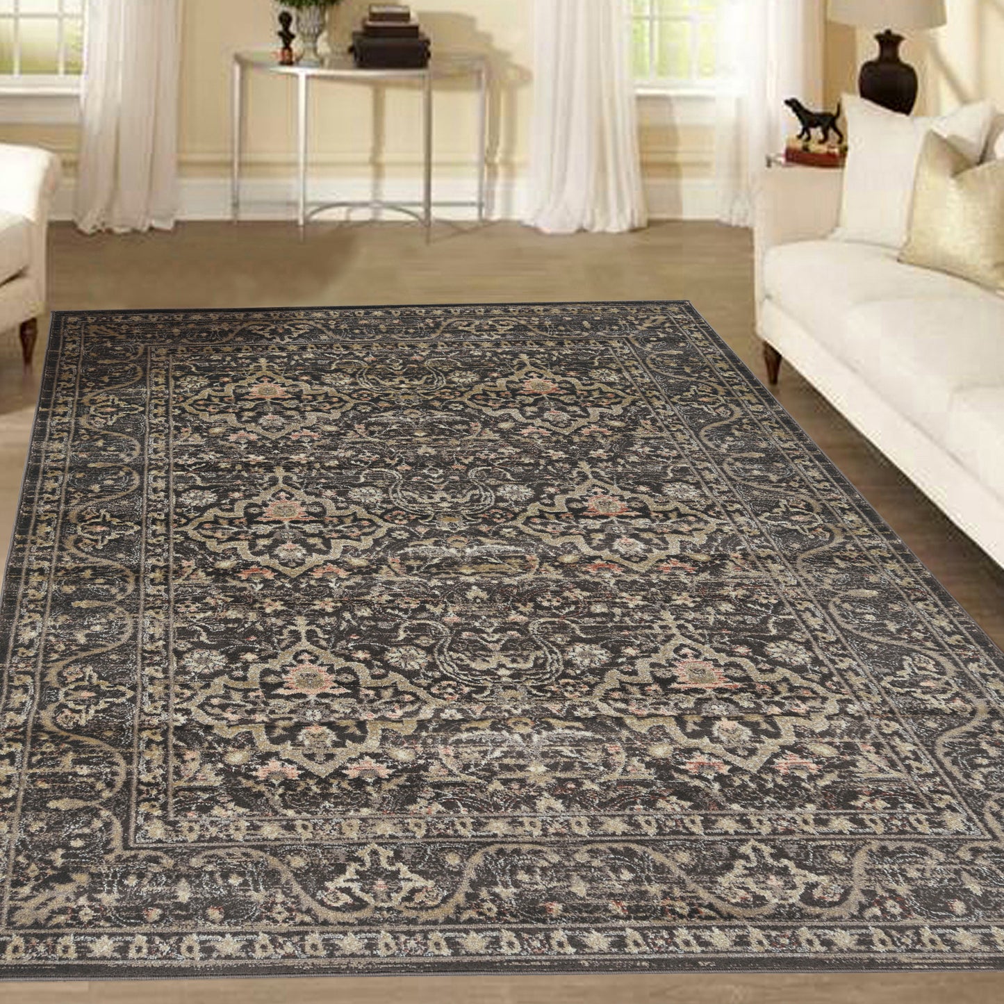 Seriate 502 Machine Made Synthetic Blend Indoor Area Rug By Radici USA