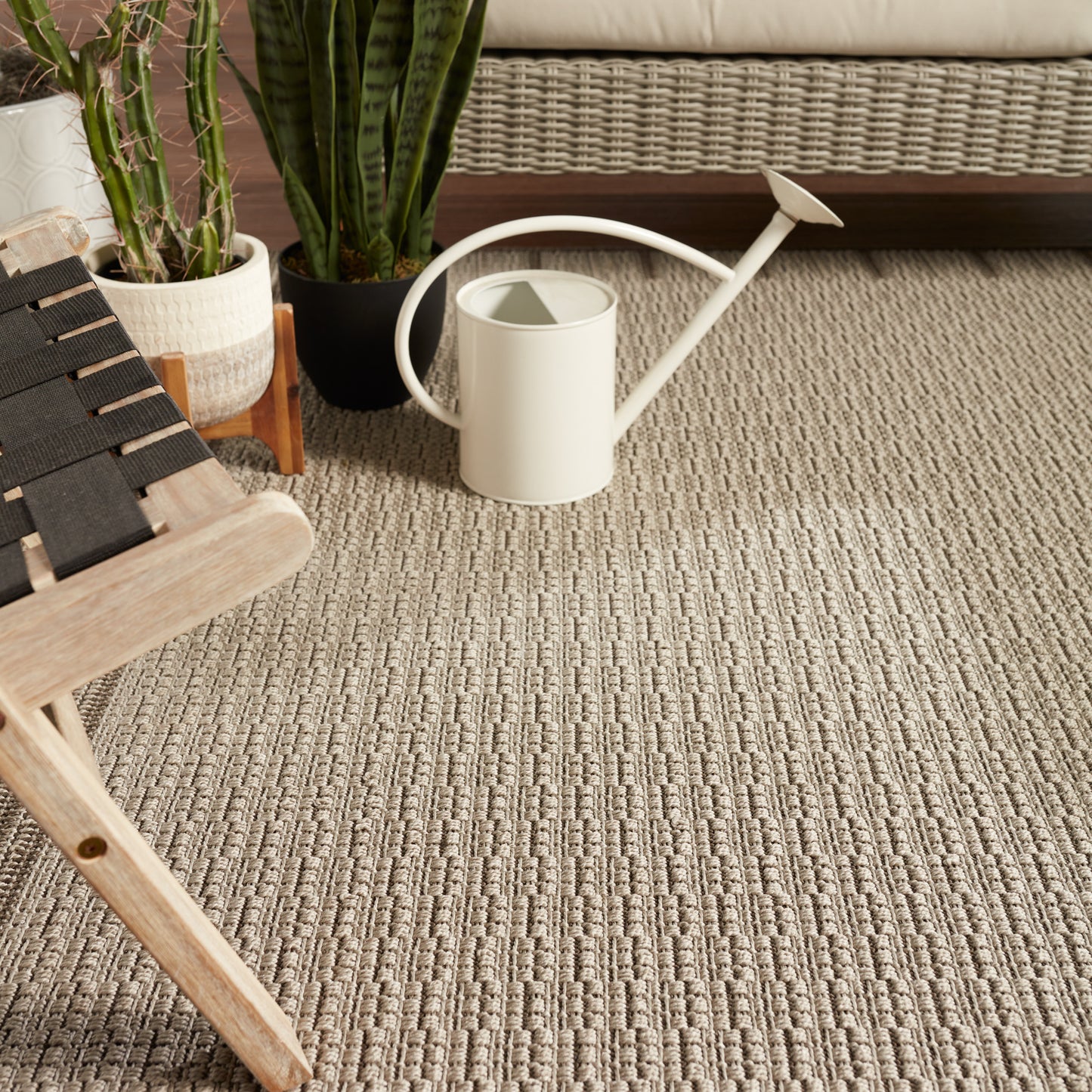 Tahiti Poerava Machine Made Synthetic Blend Outdoor Area Rug From Vibe by Jaipur Living