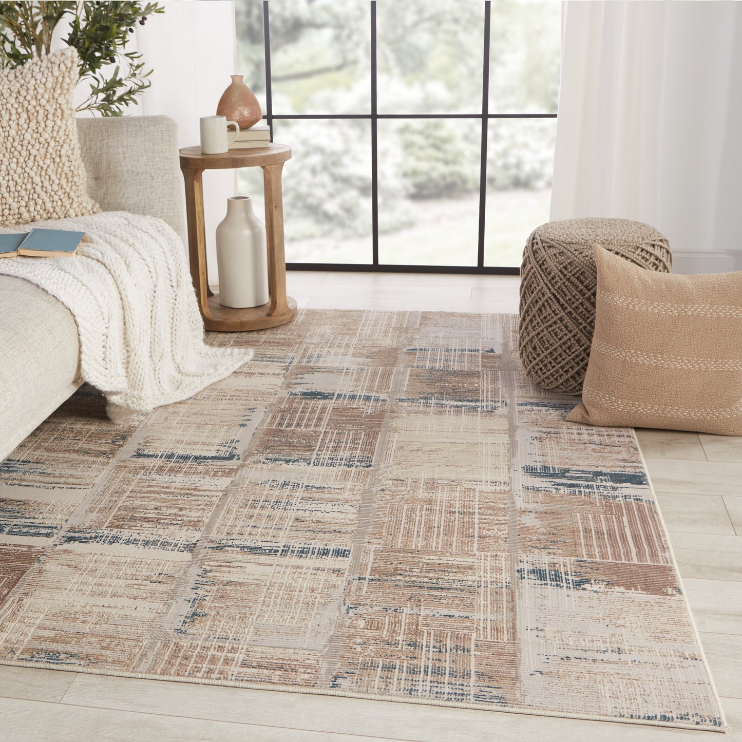 Tectonic Halvard Machine Made Synthetic Blend Indoor Area Rug From Vibe by Jaipur Living