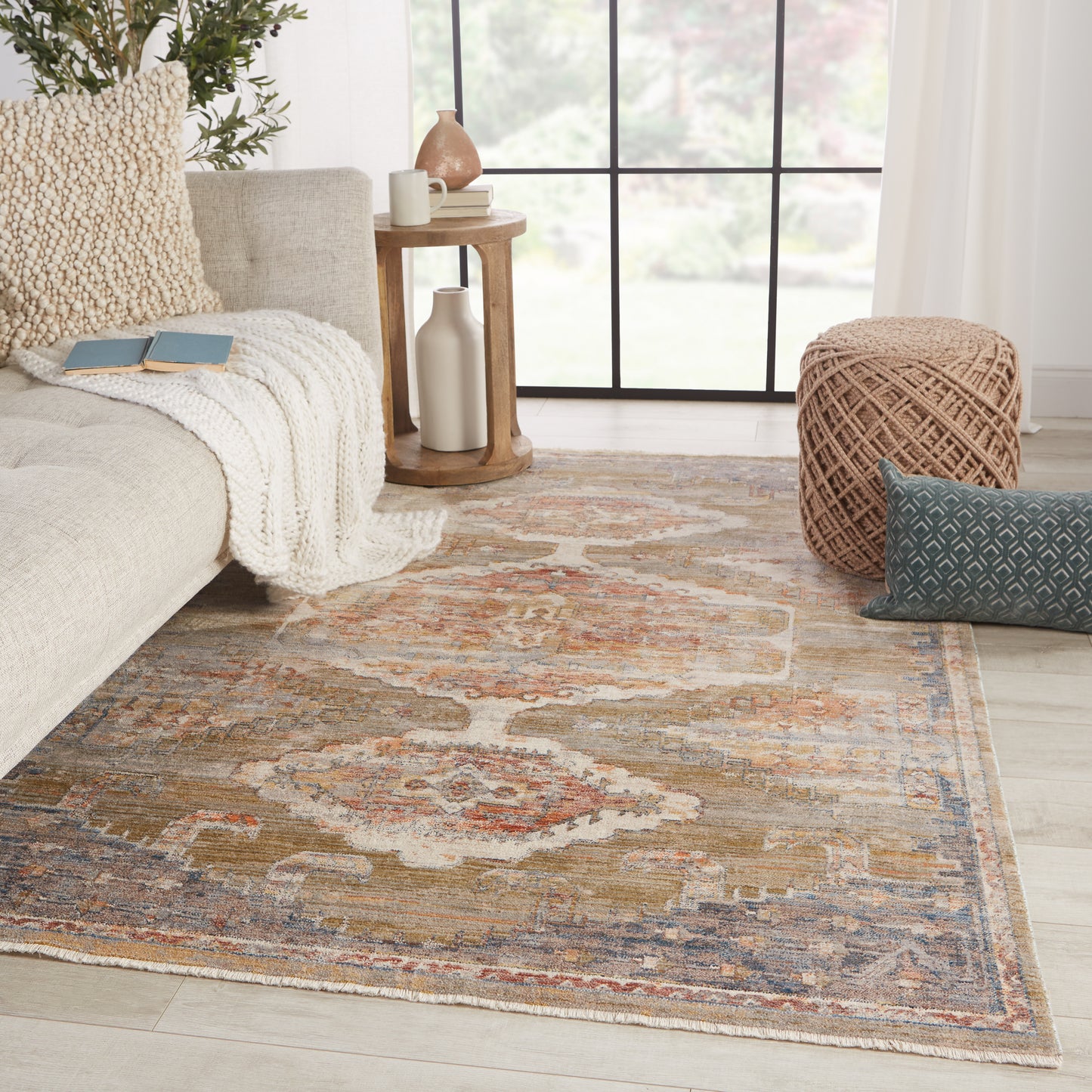 Terra Haelyn Machine Made Synthetic Blend Indoor Area Rug From Vibe by Jaipur Living