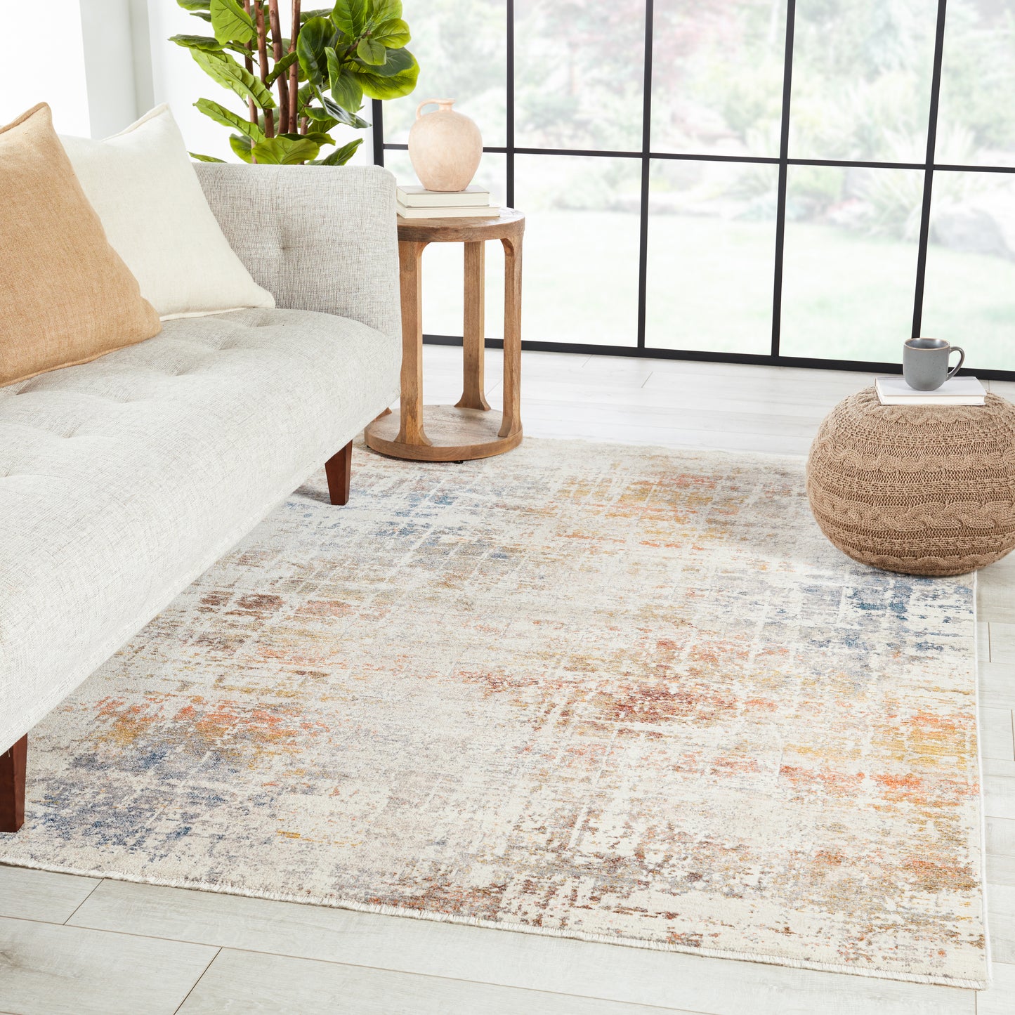 Terra Nanko Machine Made Synthetic Blend Indoor Area Rug From Vibe by Jaipur Living