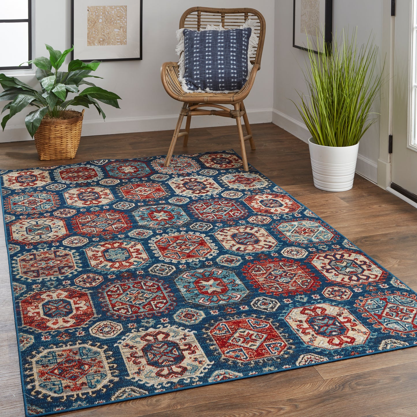 Nolan 39CEF Power Loomed Synthetic Blend Indoor Area Rug by Feizy Rugs