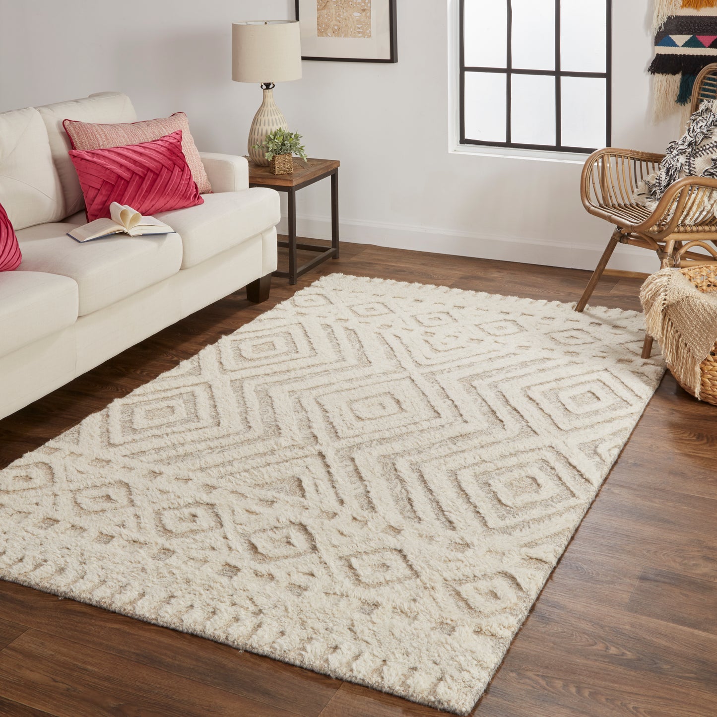 Anica 8010F Hand Tufted Wool Indoor Area Rug by Feizy Rugs