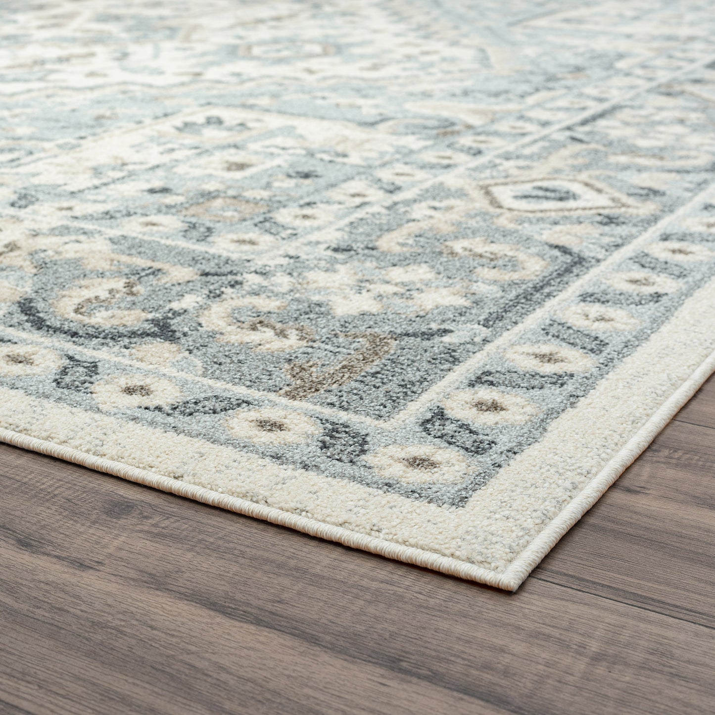 Tuscany-TUS12 Cut Pile Synthetic Blend Indoor Area Rug by Tayse Rugs