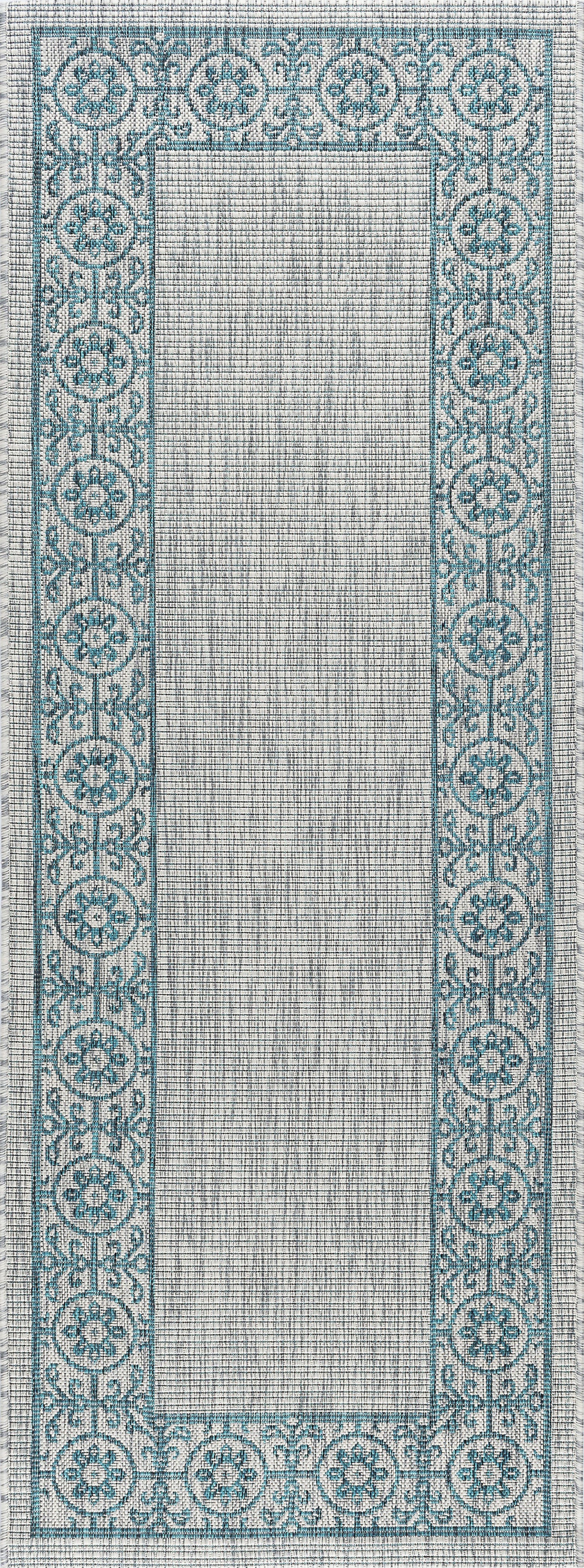 Veranda-VND18 Flat Weave Synthetic Blend Indoor/Outdoor Area Rug by Tayse Rugs