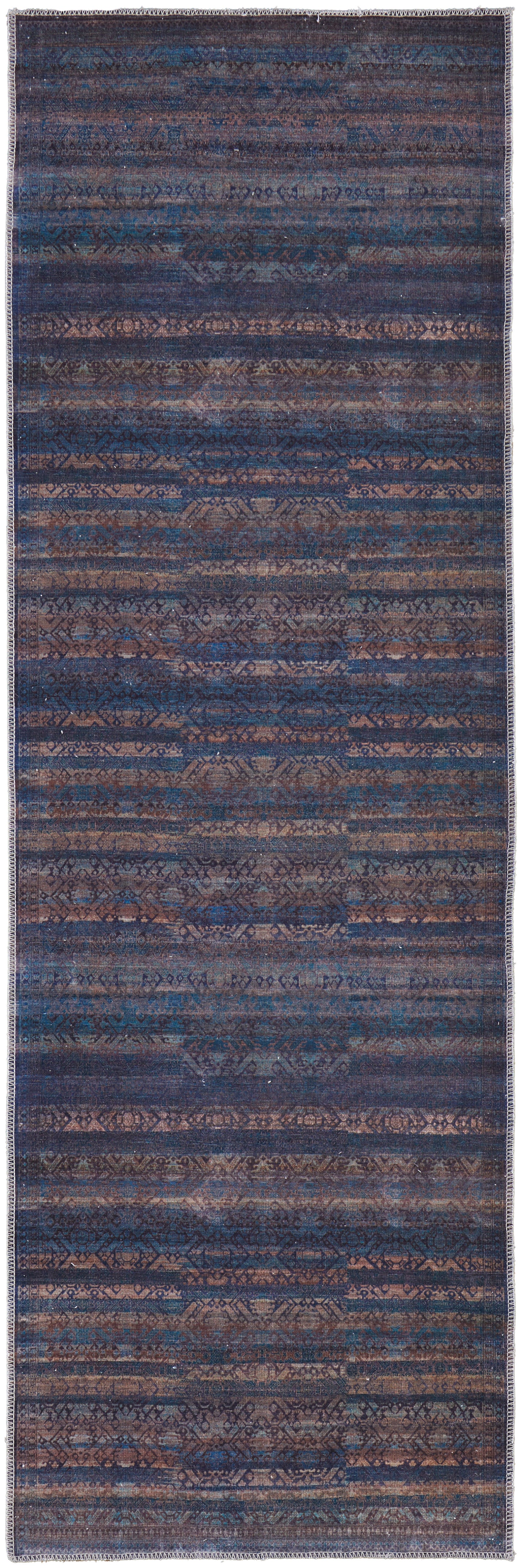 Voss 39H3F Power Loomed Synthetic Blend Indoor Area Rug by Feizy Rugs