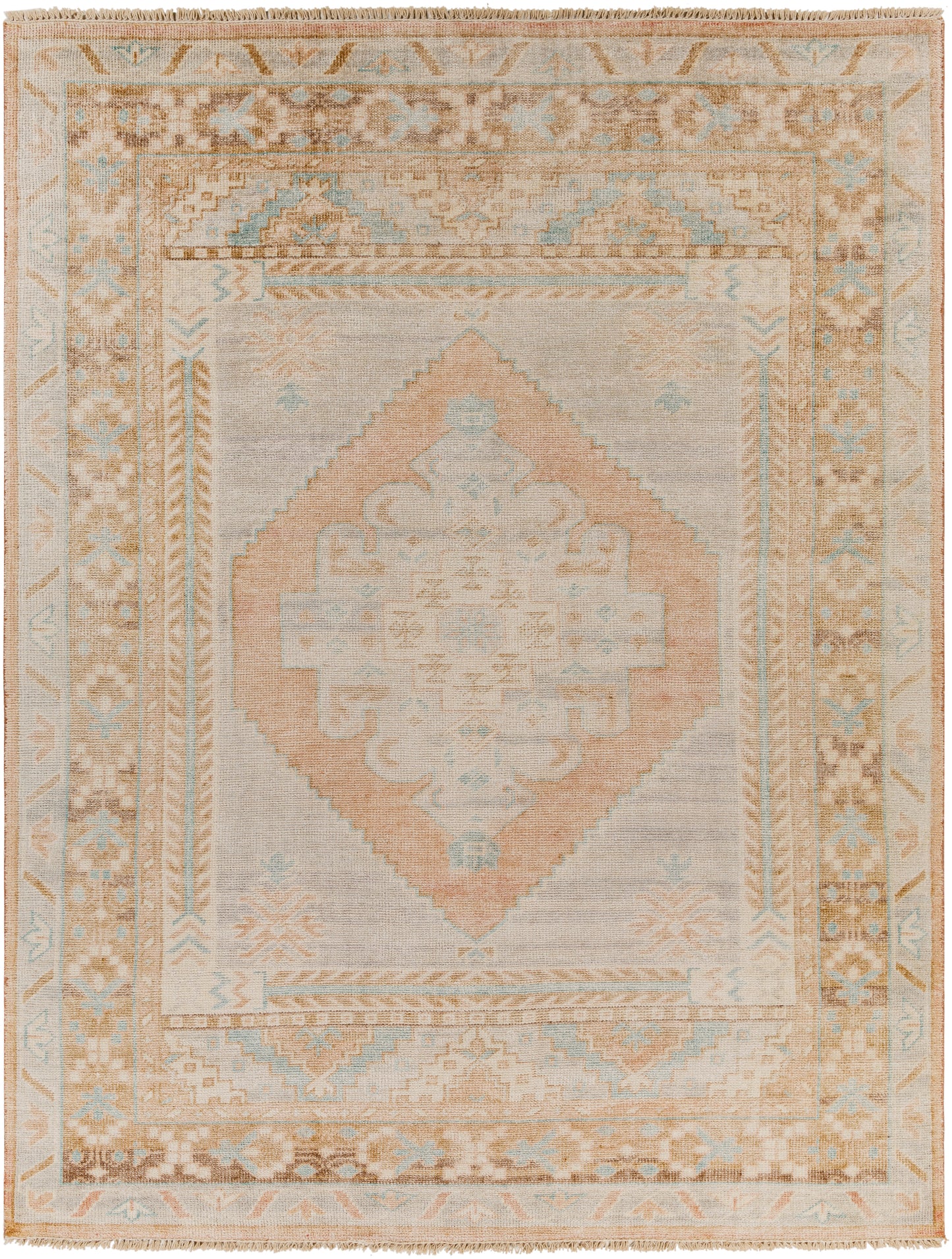 Anadolu 30384 Hand Knotted Wool Indoor Area Rug by Surya Rugs