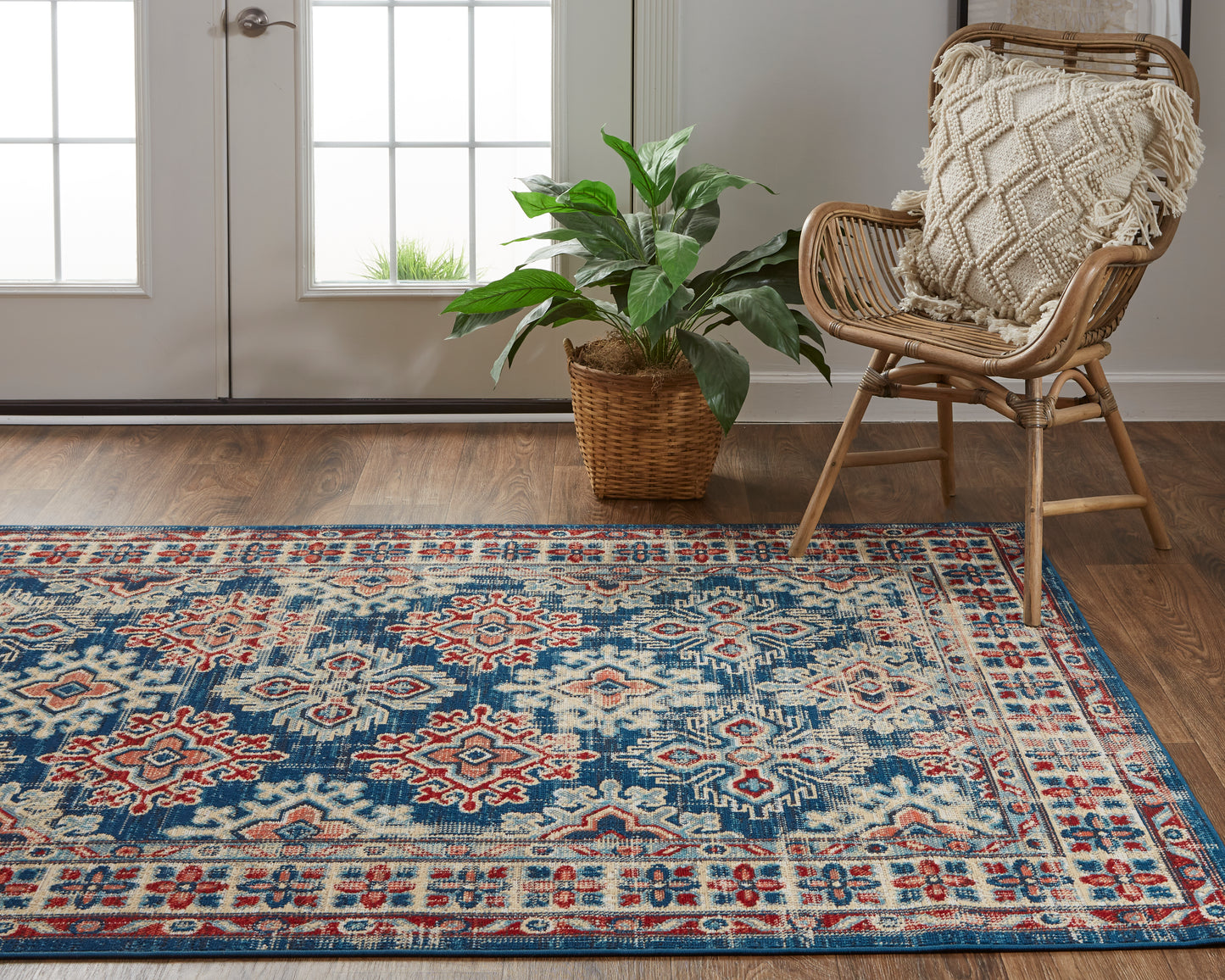 Nolan 39CAF Power Loomed Synthetic Blend Indoor Area Rug by Feizy Rugs