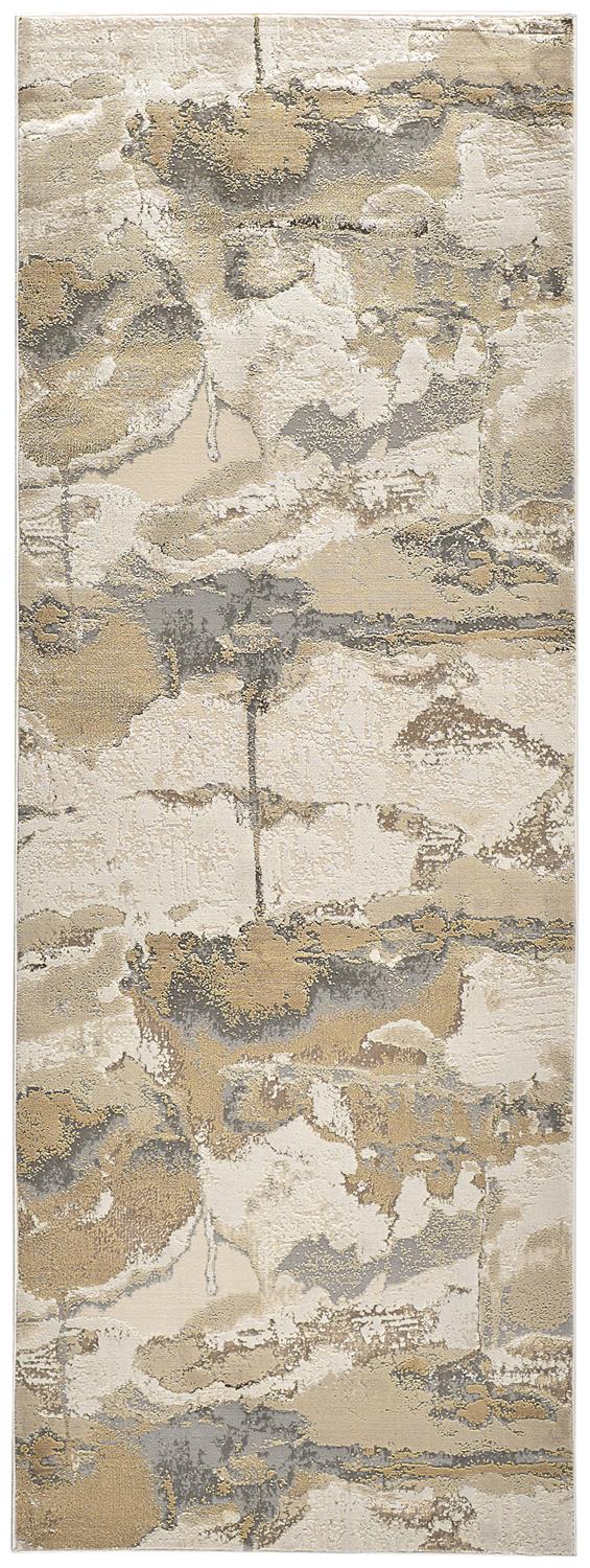 Aura 3737F Machine Made Synthetic Blend Indoor Area Rug by Feizy Rugs