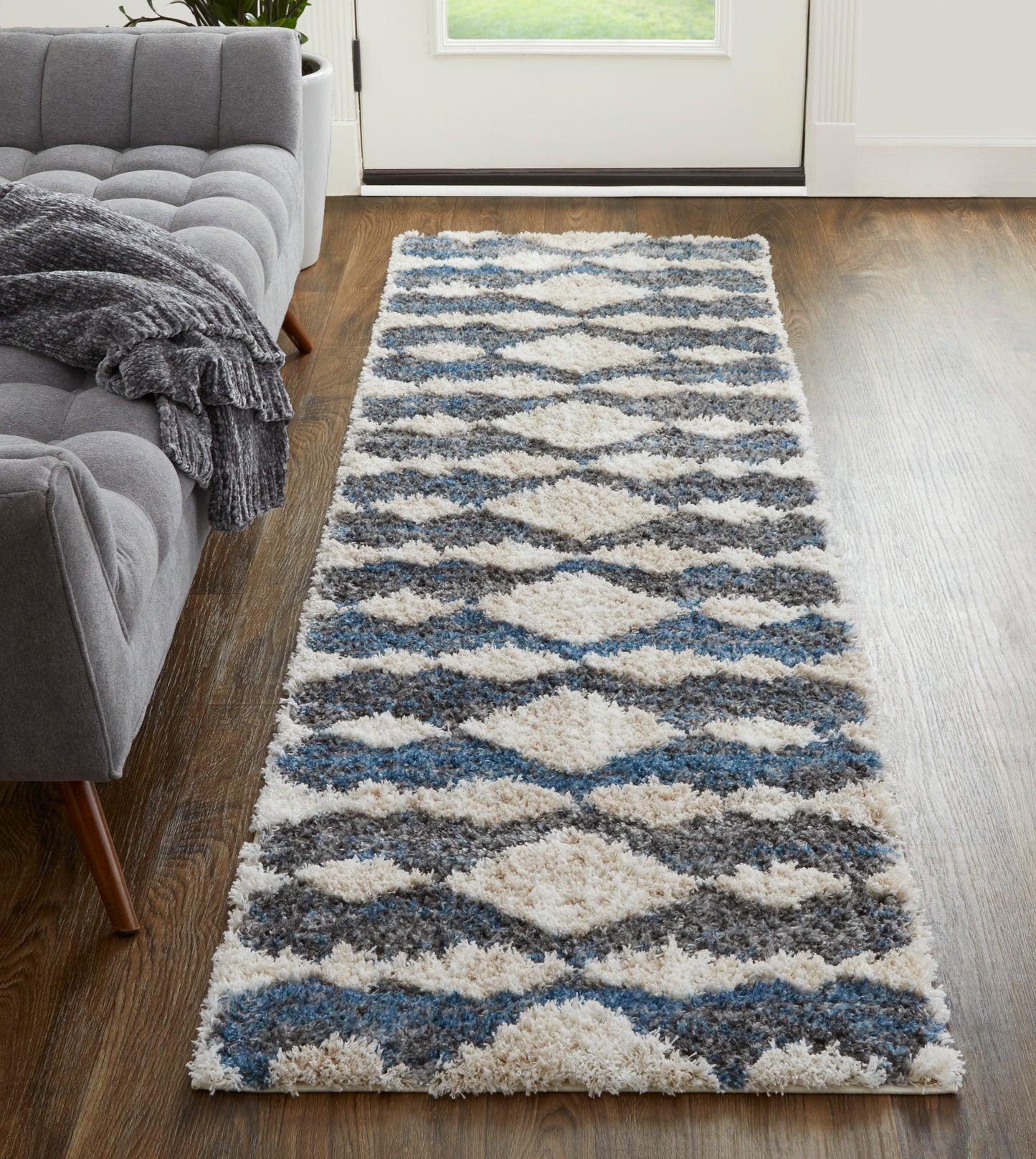 Mynka 39IFF Power Loomed Synthetic Blend Indoor Area Rug by Feizy Rugs