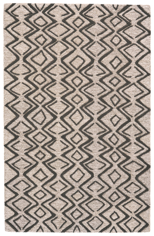 Enzo 8733F Hand Tufted Wool Indoor Area Rug by Feizy Rugs