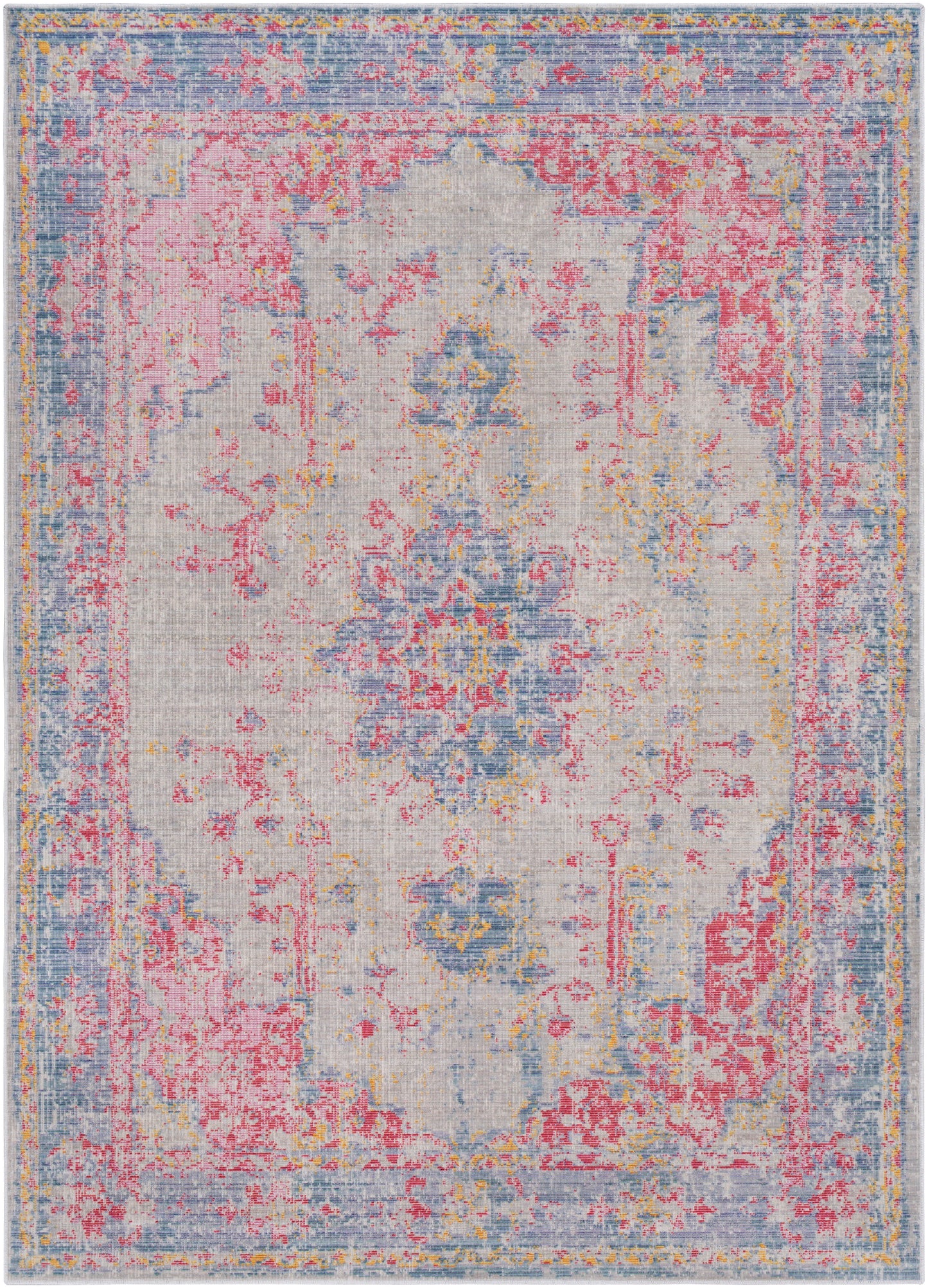 Antioch 21434 Machine Woven Synthetic Blend Indoor Area Rug by Surya Rugs
