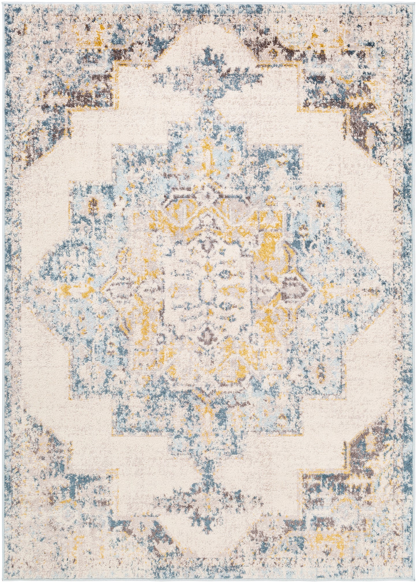 Ankara 23878 Machine Woven Synthetic Blend Indoor Area Rug by Surya Rugs