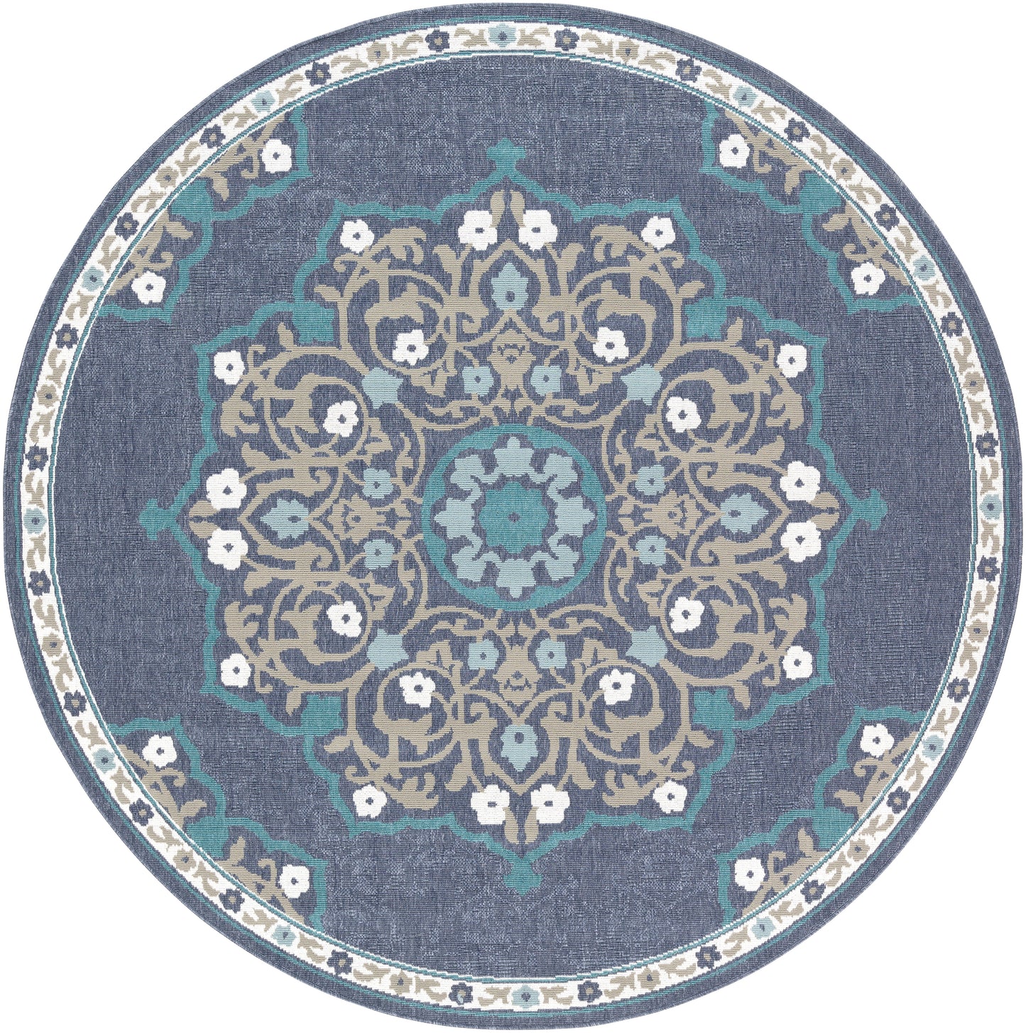 Alfresco 22260 Machine Woven Synthetic Blend Indoor/Outdoor Area Rug by Surya Rugs