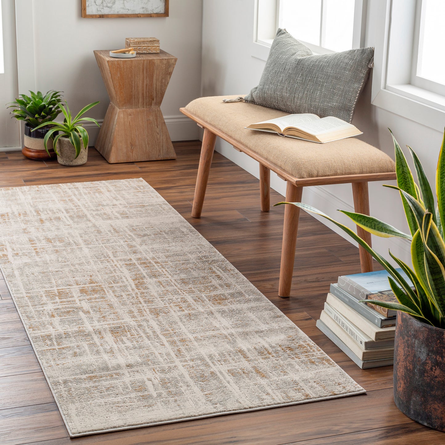 Alpine 30589 Machine Woven Synthetic Blend Indoor Area Rug by Surya Rugs