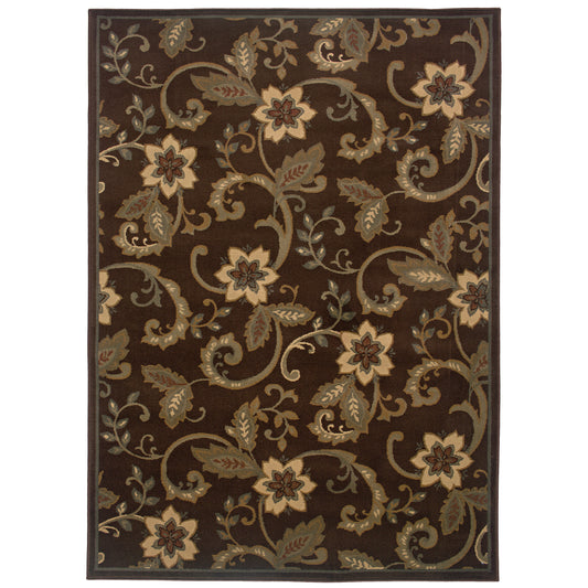 AMELIA Border Power-Loomed Synthetic Blend Indoor Area Rug by Oriental Weavers