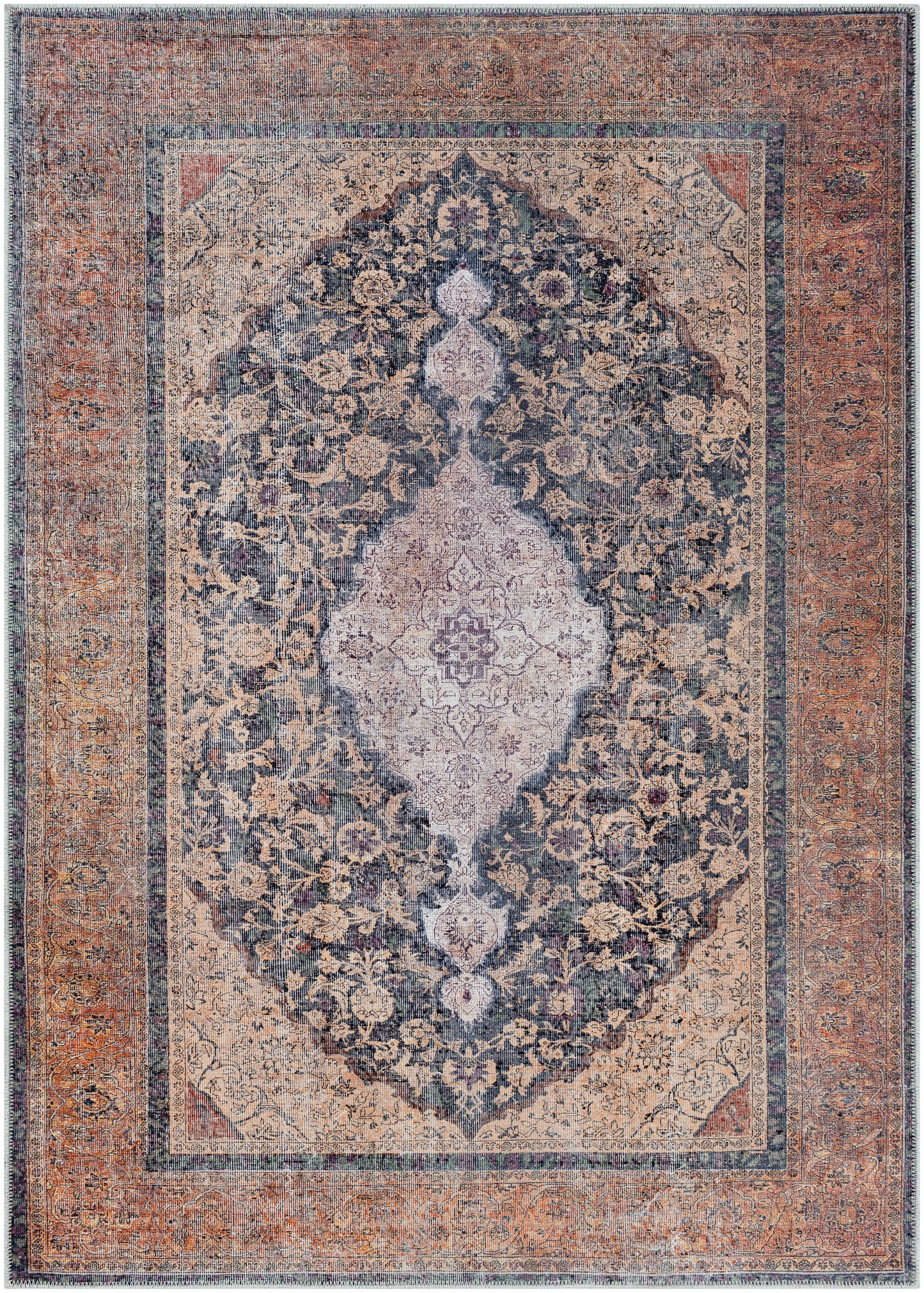 Amelie 23037 Machine Woven Synthetic Blend Indoor Area Rug by Surya Rugs