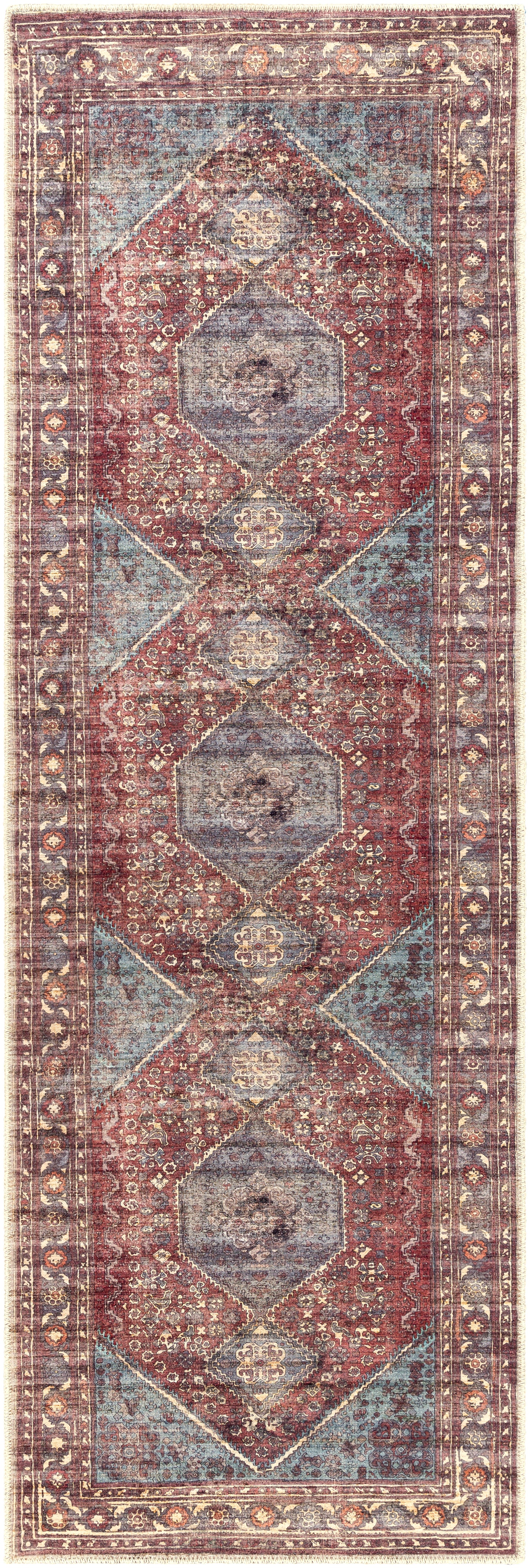 Amelie 23041 Machine Woven Synthetic Blend Indoor Area Rug by Surya Rugs