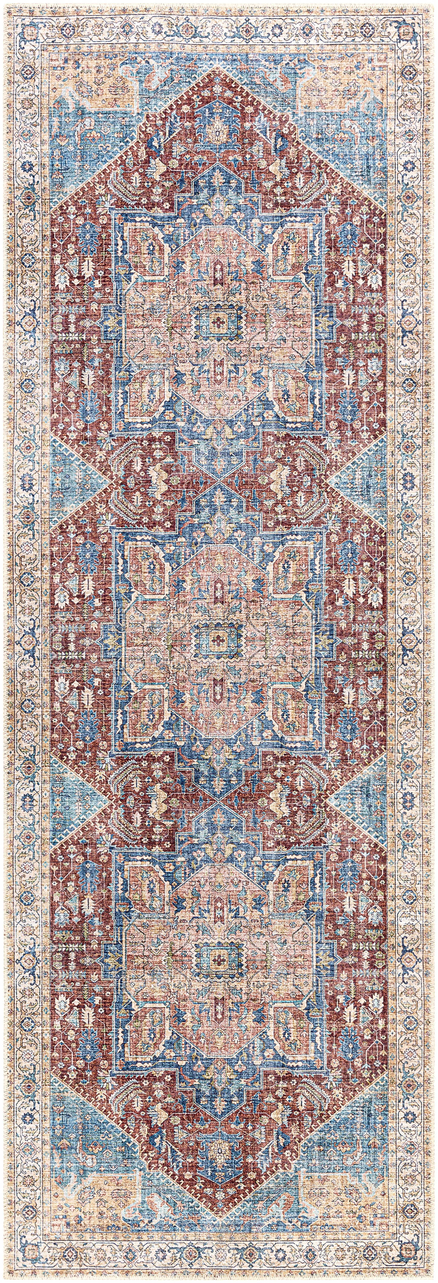 Amelie 25198 Machine Woven Synthetic Blend Indoor Area Rug by Surya Rugs