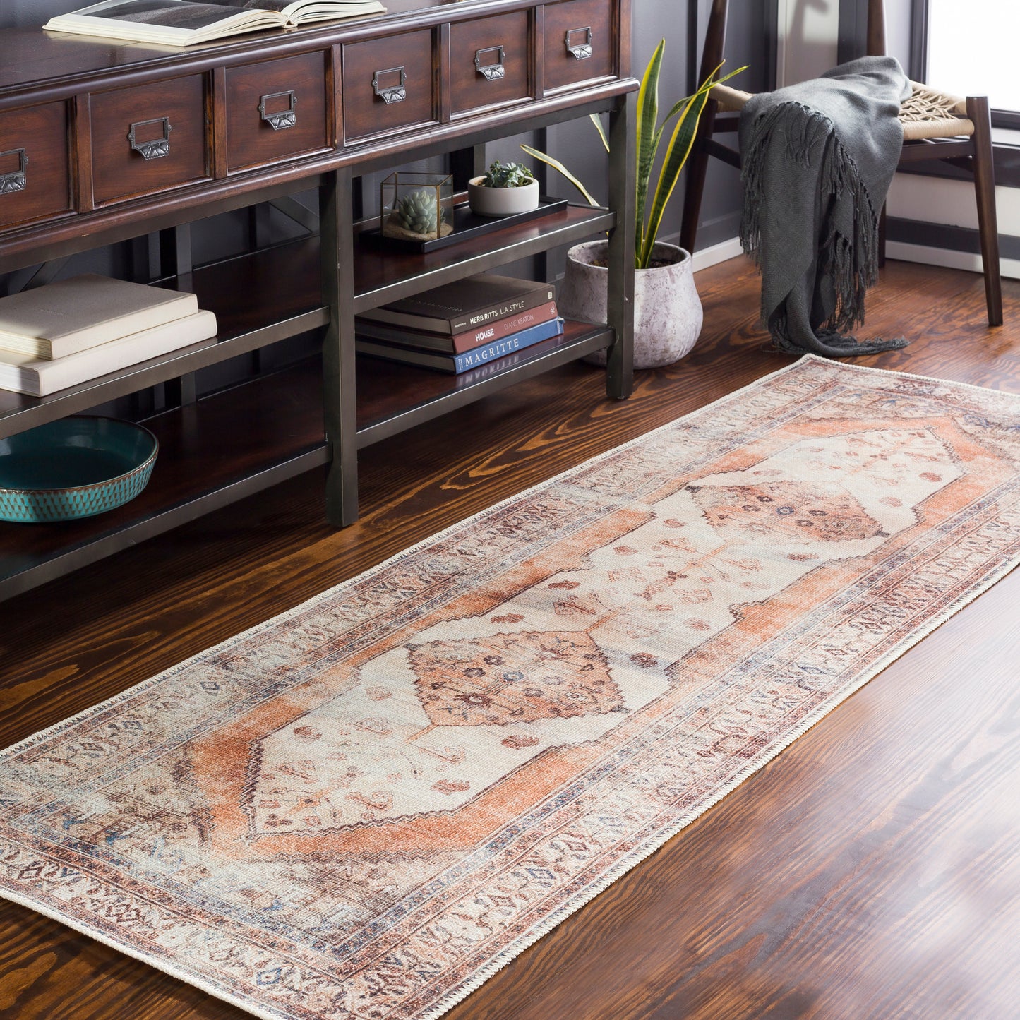 Amelie 26809 Machine Woven Synthetic Blend Indoor Area Rug by Surya Rugs