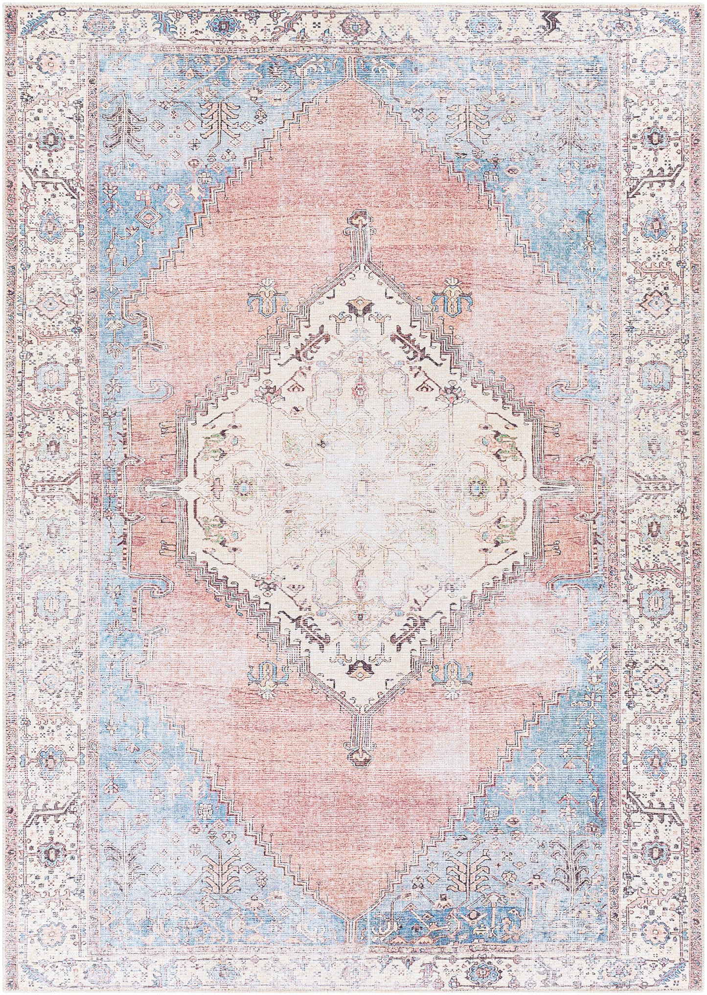 Amelie 26755 Machine Woven Synthetic Blend Indoor Area Rug by Surya Rugs