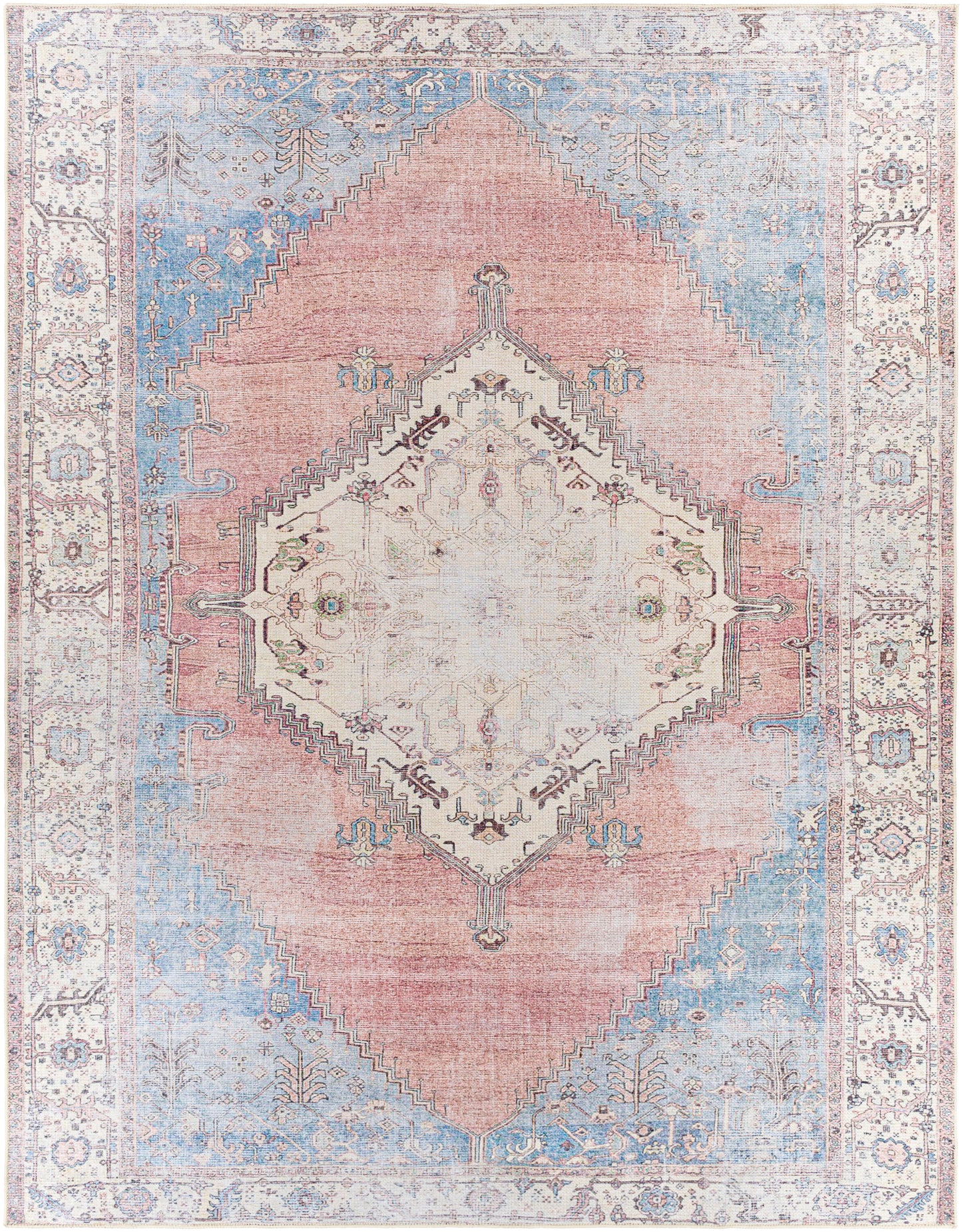 Amelie 26755 Machine Woven Synthetic Blend Indoor Area Rug by Surya Rugs