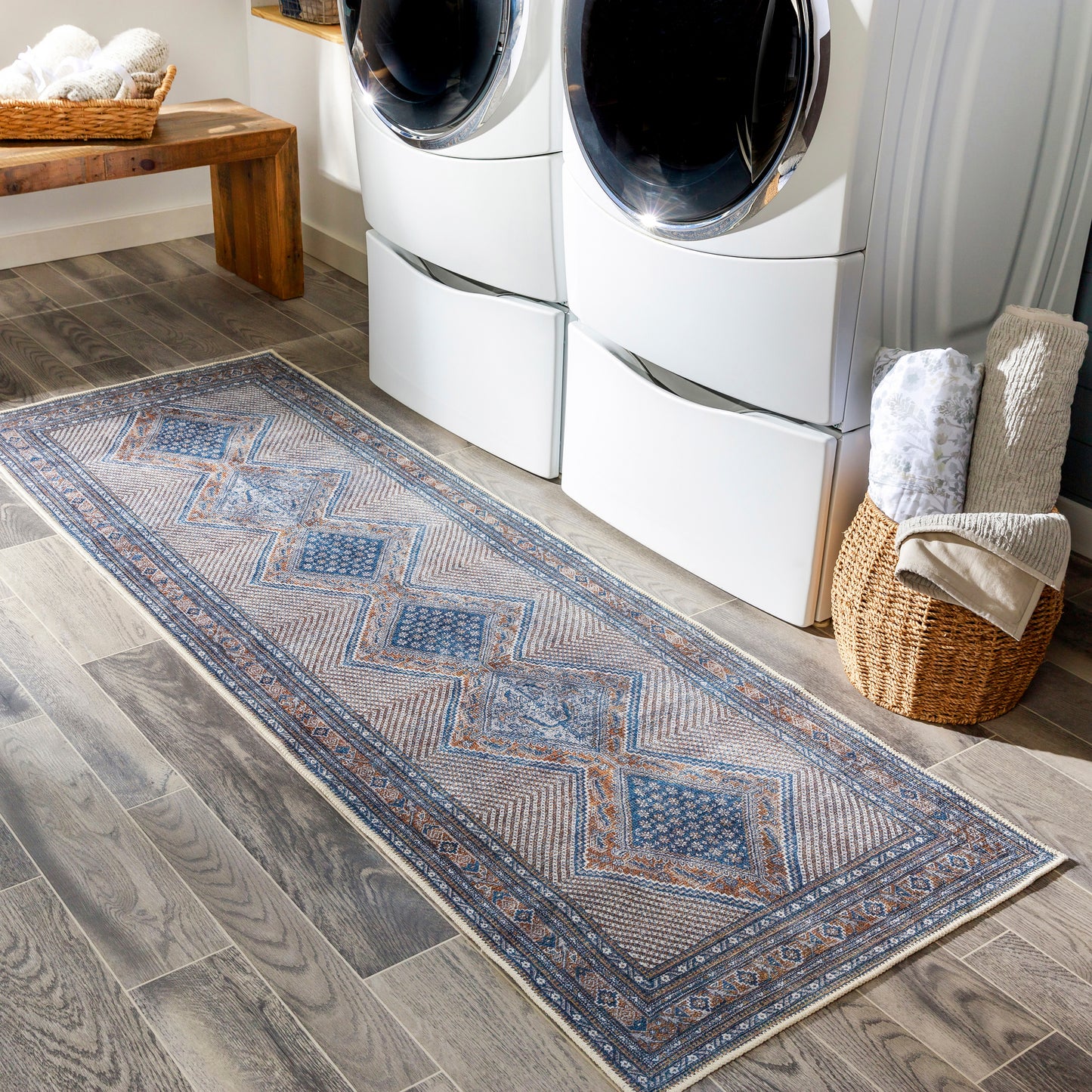 Amelie 26791 Machine Woven Synthetic Blend Indoor Area Rug by Surya Rugs