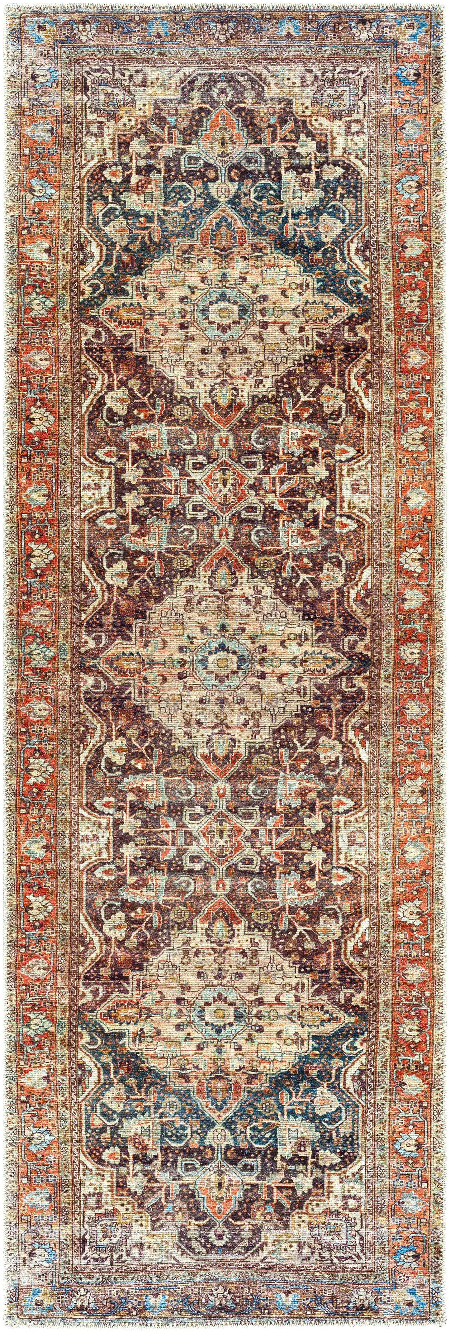 Amelie 29525 Machine Woven Synthetic Blend Indoor Area Rug by Surya Rugs
