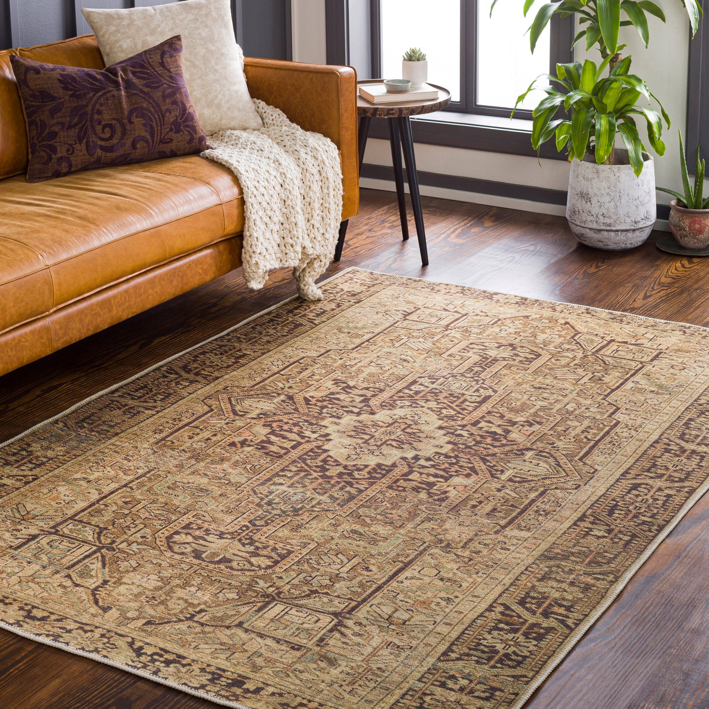 Amelie 29530 Machine Woven Synthetic Blend Indoor Area Rug by Surya Rugs
