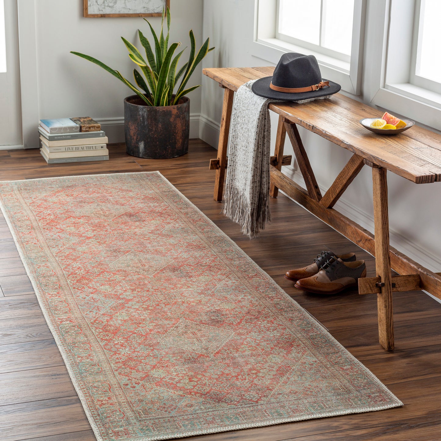 Amelie 30791 Machine Woven Synthetic Blend Indoor Area Rug by Surya Rugs