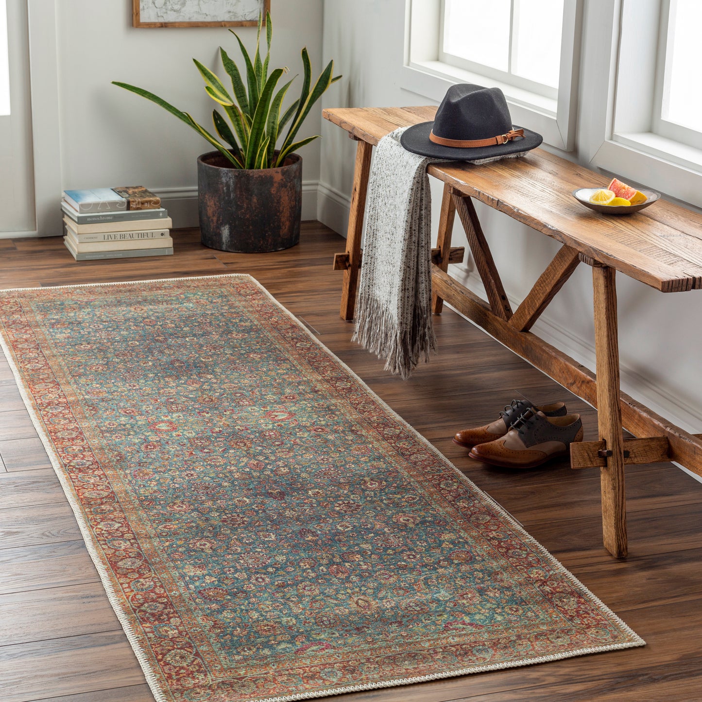 Amelie 30792 Machine Woven Synthetic Blend Indoor Area Rug by Surya Rugs