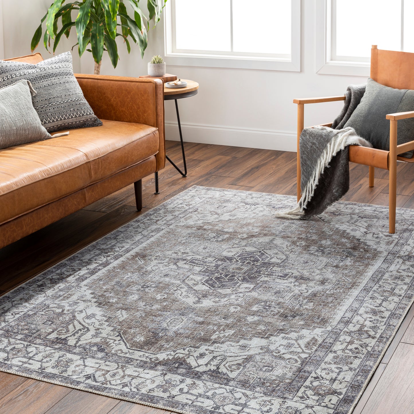 Amelie 31848 Machine Woven Synthetic Blend Indoor Area Rug by Surya Rugs