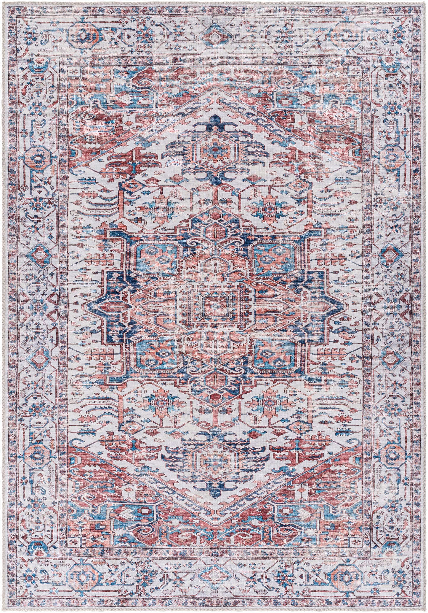 Amelie 31853 Machine Woven Cotton Indoor Area Rug by Surya Rugs