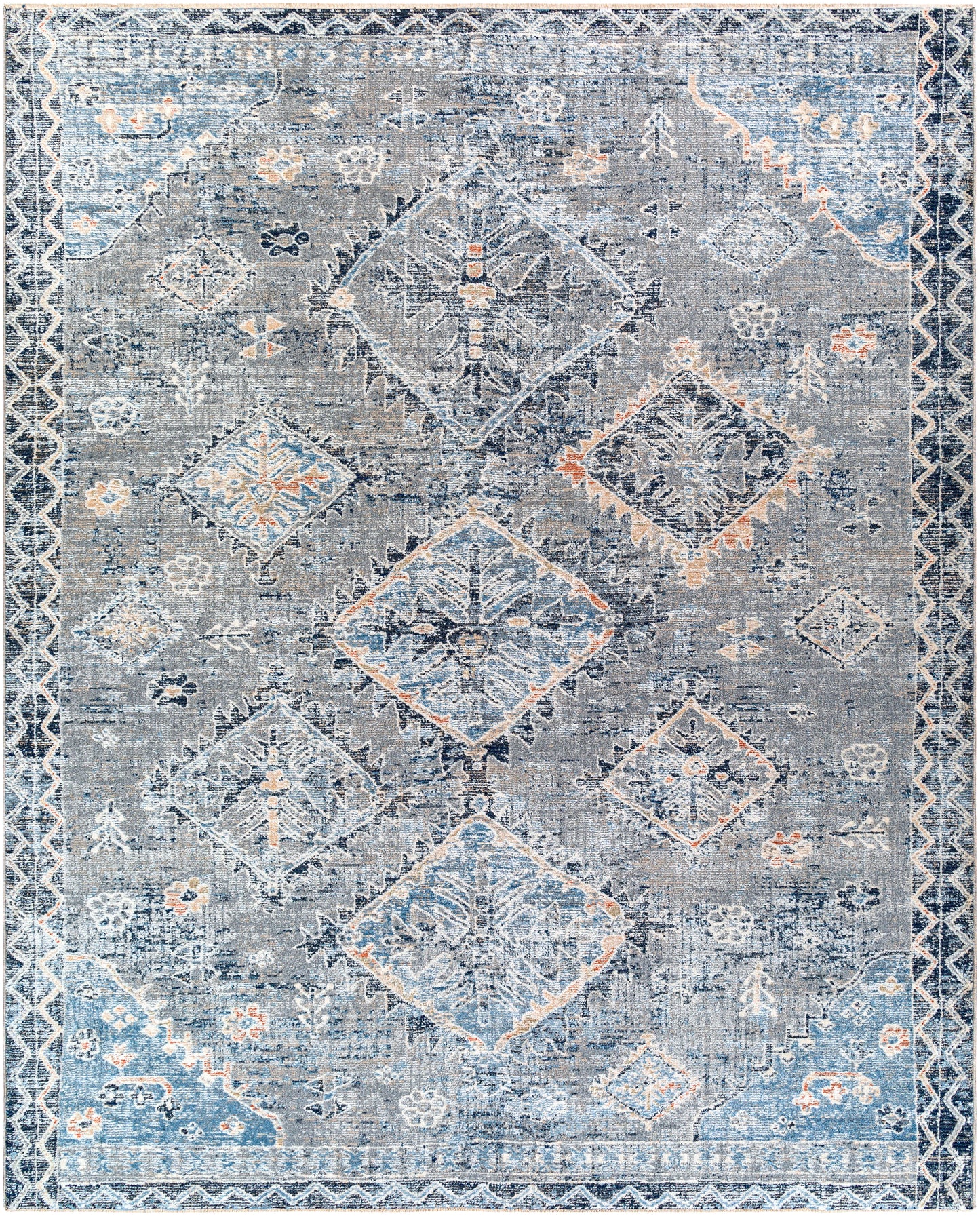 Amore 29633 Machine Woven Synthetic Blend Indoor Area Rug by Surya Rugs