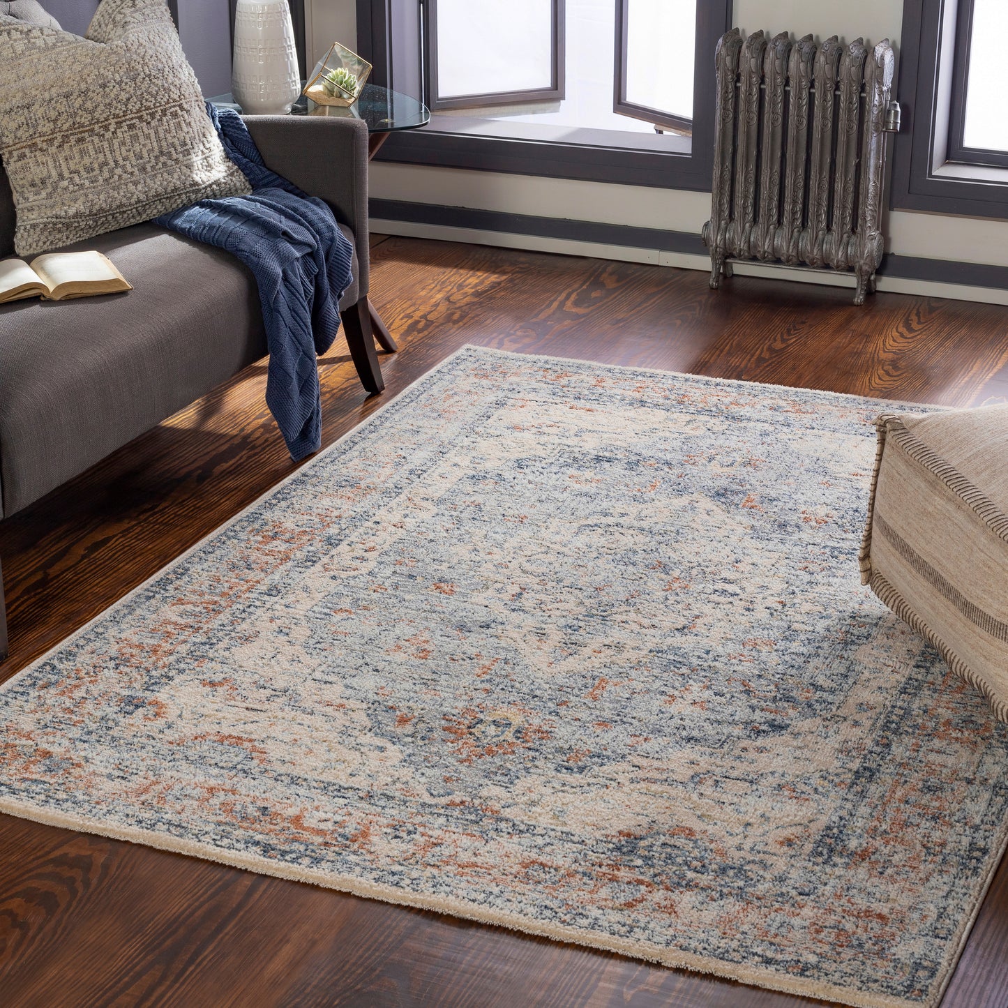 Amore 29637 Machine Woven Synthetic Blend Indoor Area Rug by Surya Rugs